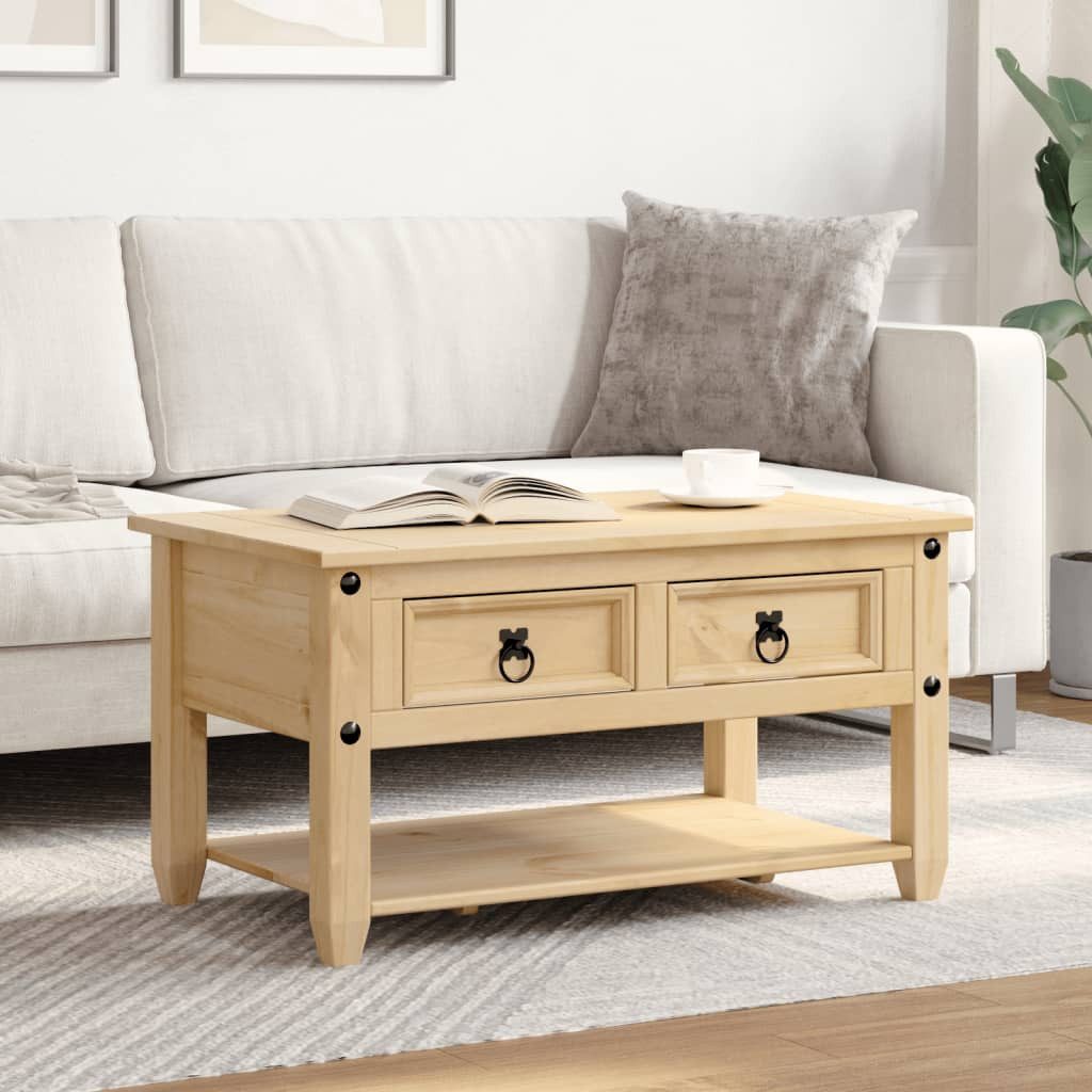 vidaXL Couchtisch Couchtisch mit Schubladen Corona günstig online kaufen