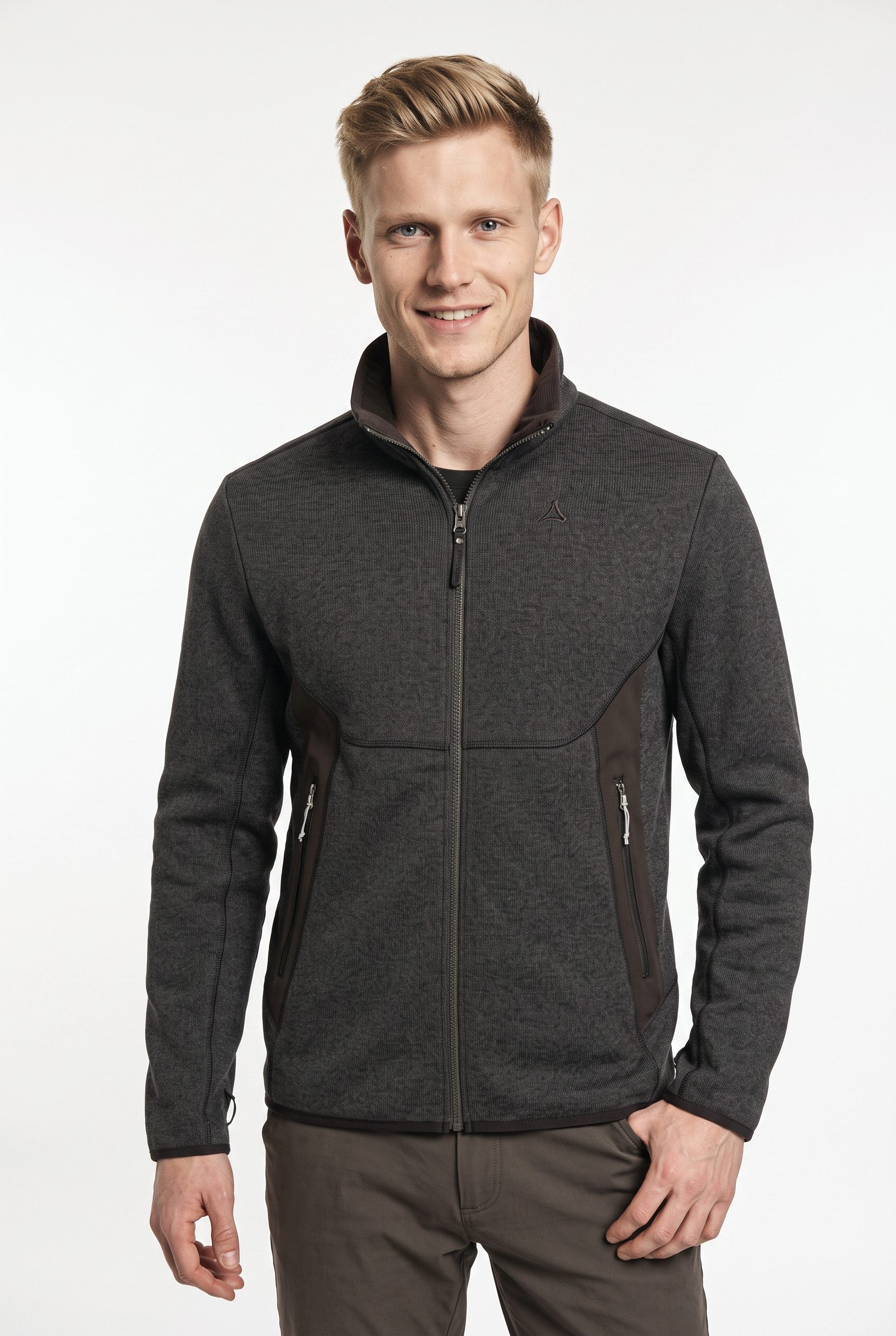 Schöffel Fleecejacke CIRC Fleece Jk Style Yew MNS mit ZipIn! Funktion, für Trekking und Wandern geeignet