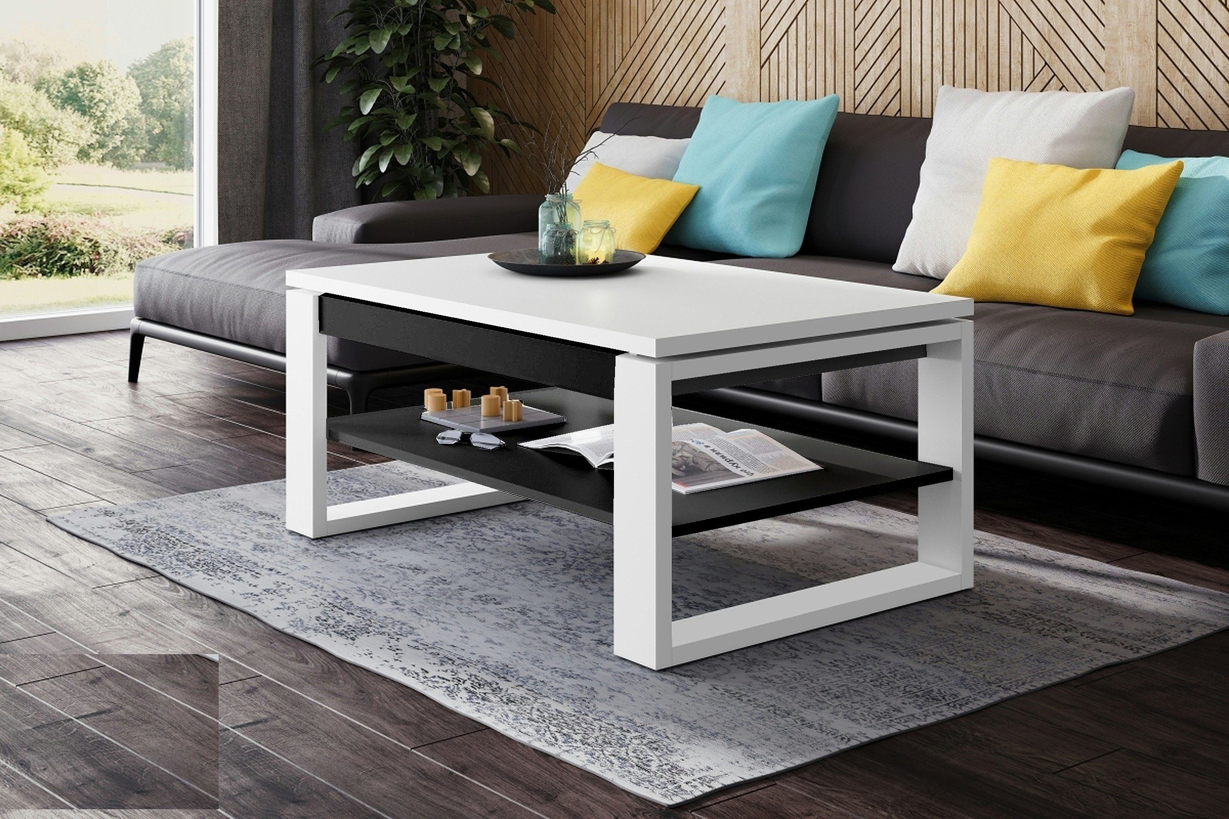 designimpex Couchtisch Design Multifunktionstisch Nuo Arbeitstisch günstig online kaufen