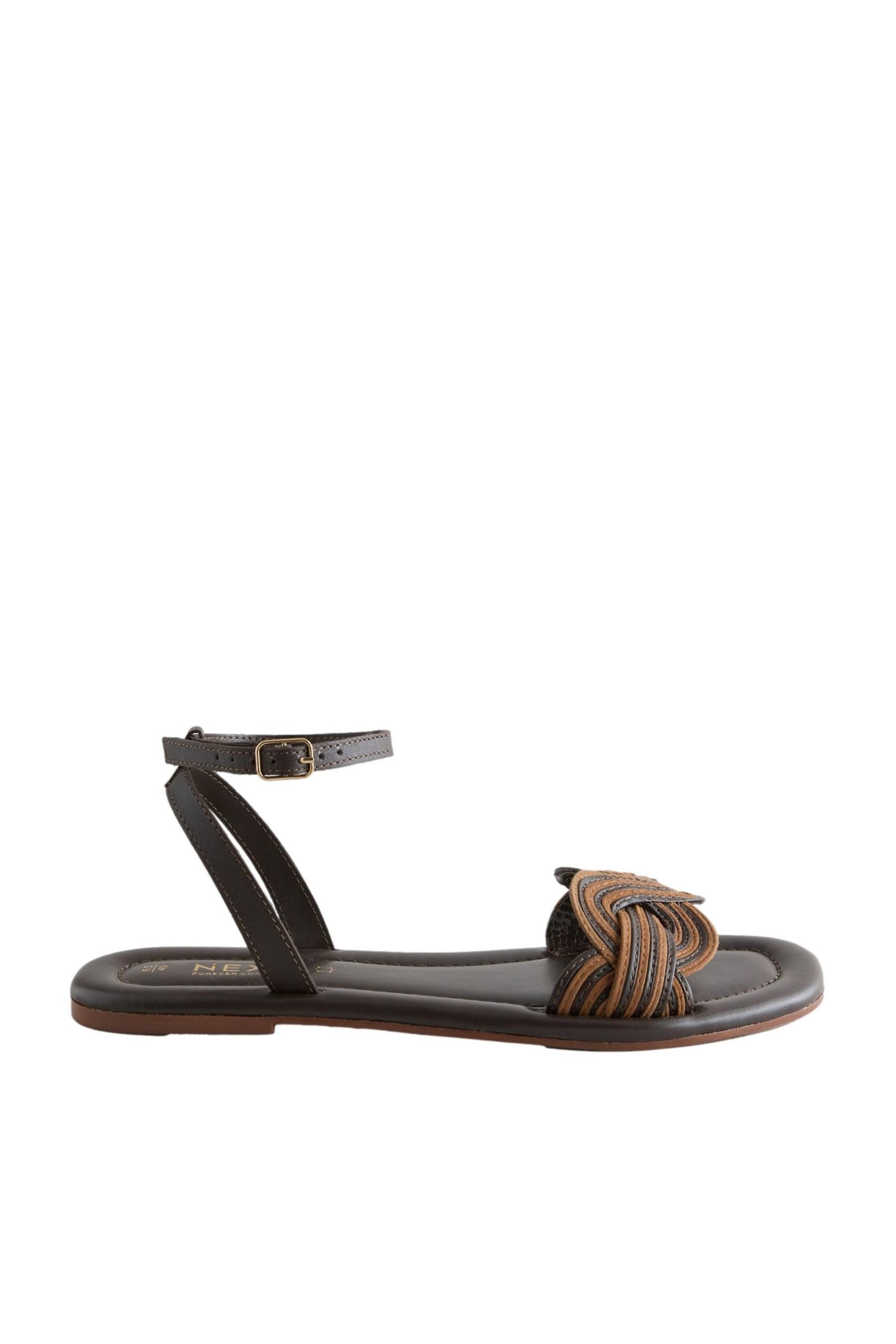 Forever Comfort® Flache Sandalen in Flechtoptik Sandale