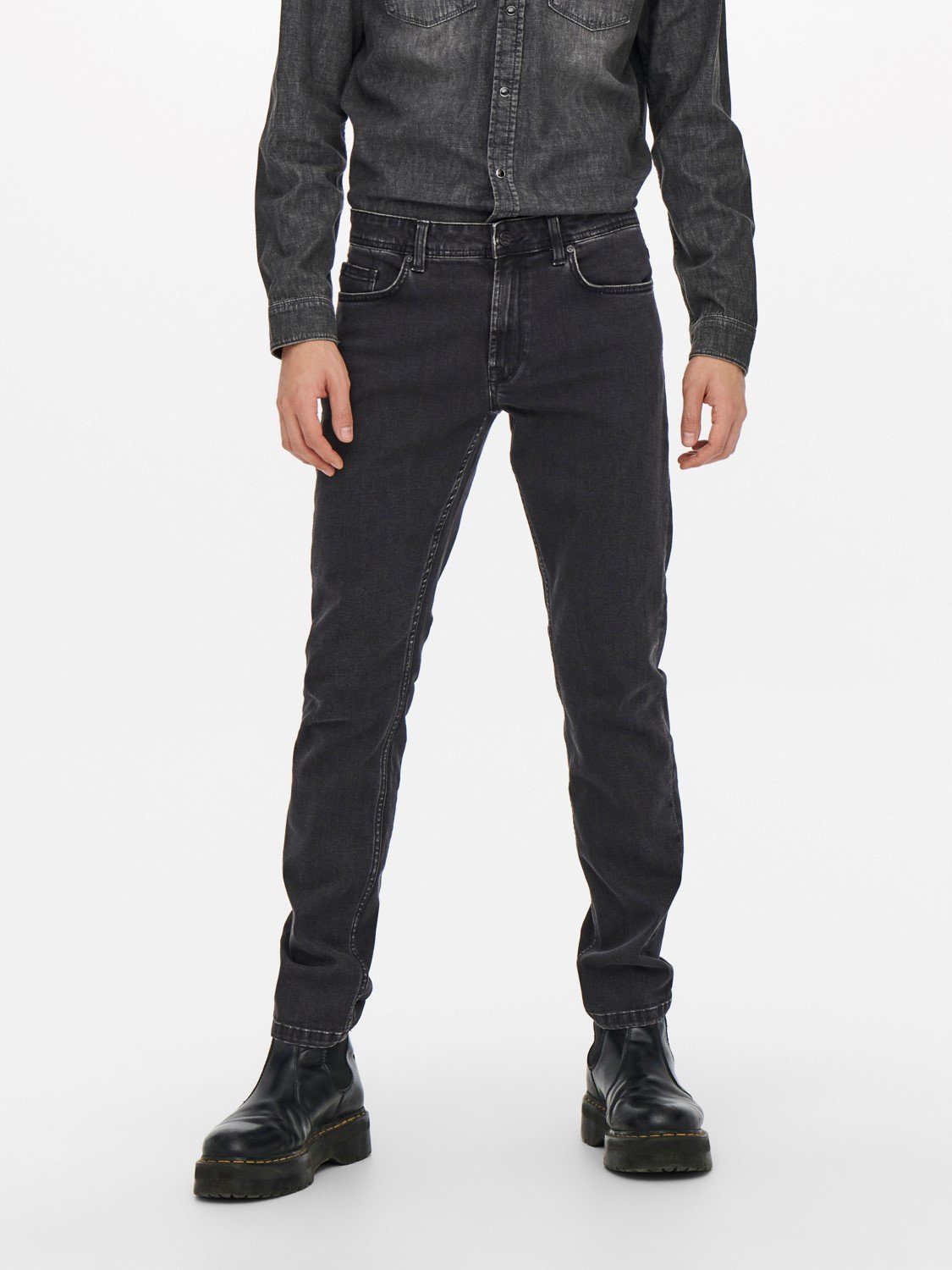ONLY & SONS Regular-fit-Jeans (1-tlg) ONSWEFT günstig online kaufen