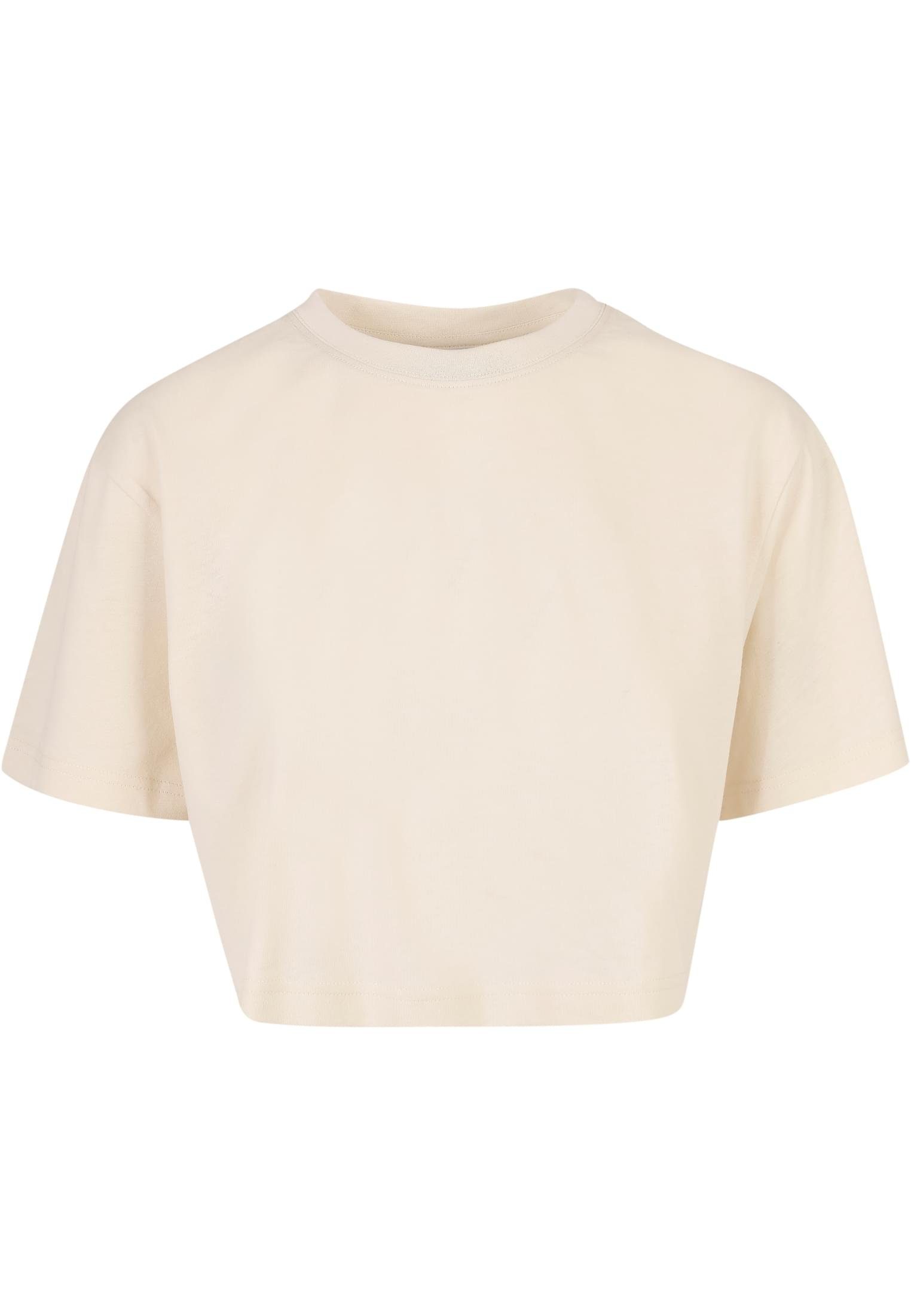 URBAN CLASSICS T-Shirt Damen Ladies Short Oversized Tee (1-tlg) whitesand