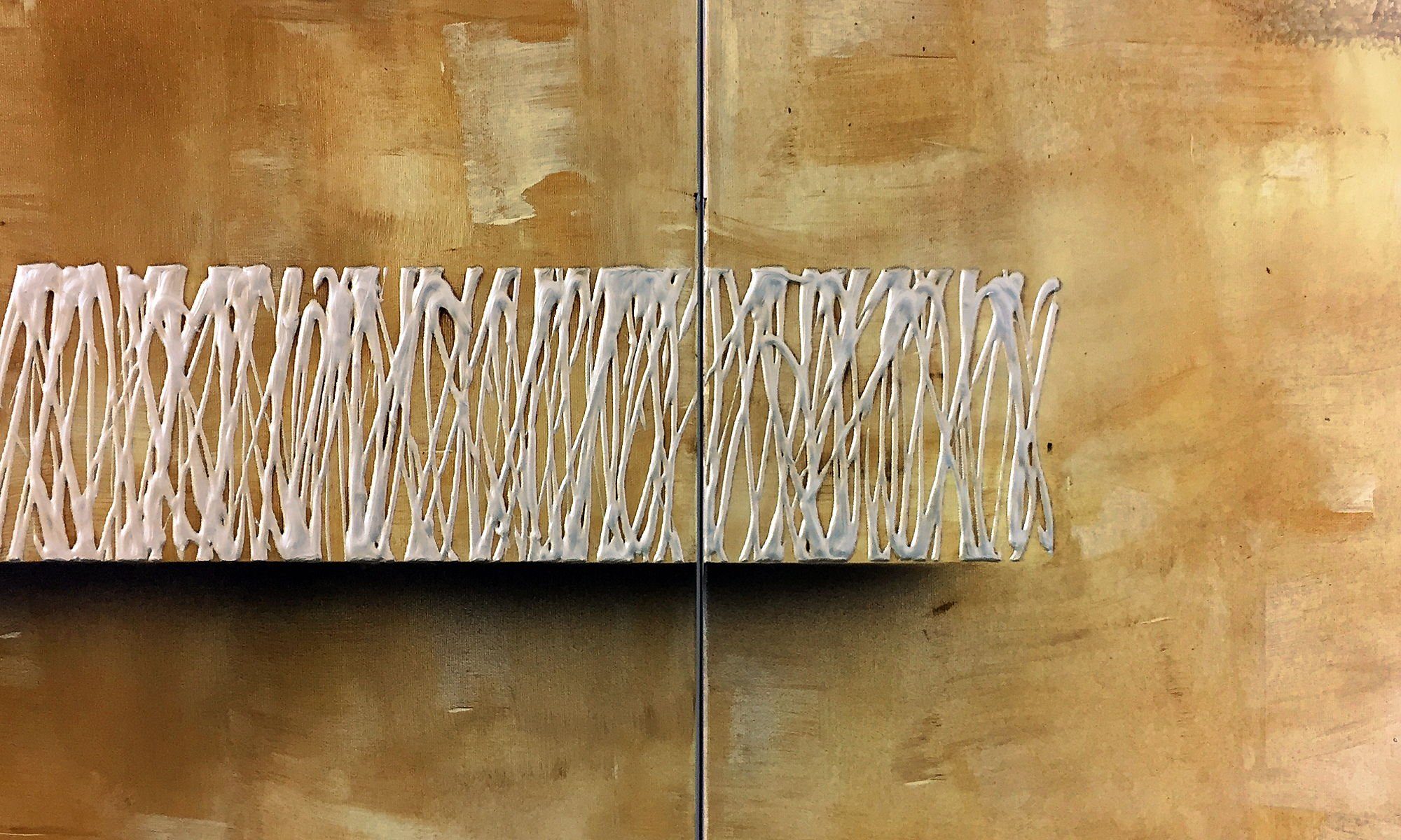 WandbilderXXL Gemälde Harvest 180 x 60 cm, Abstraktes Gemälde, handgemaltes Unikat
