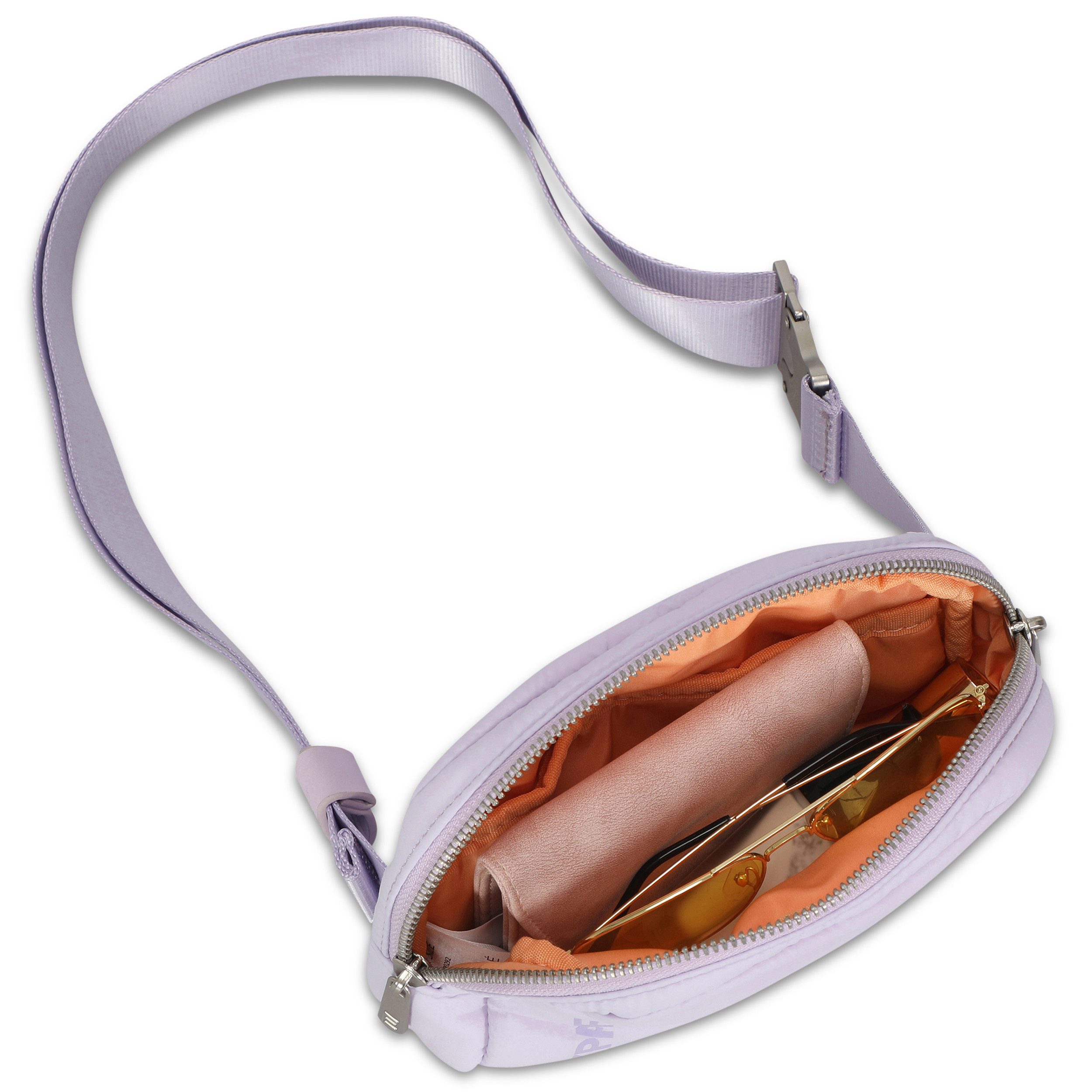 Expatrié Gürteltasche Milly Bauchtasche im Puffy Design (1-tlg), Kleine Gürteltasche aus Nylon mit Metallschnalle, Wasserabweisend