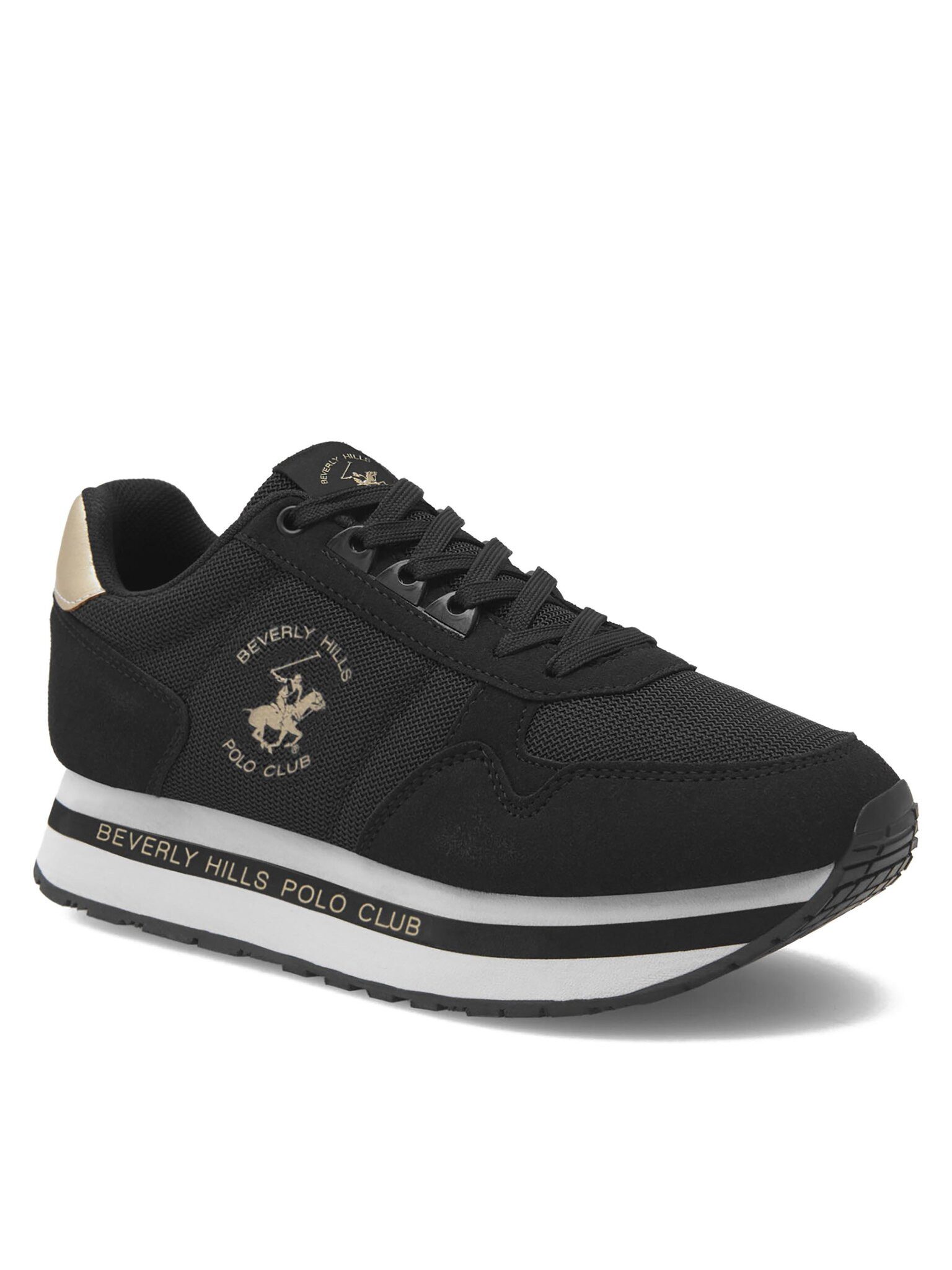 Sneakers BHPC042W Schwarz Sneaker
