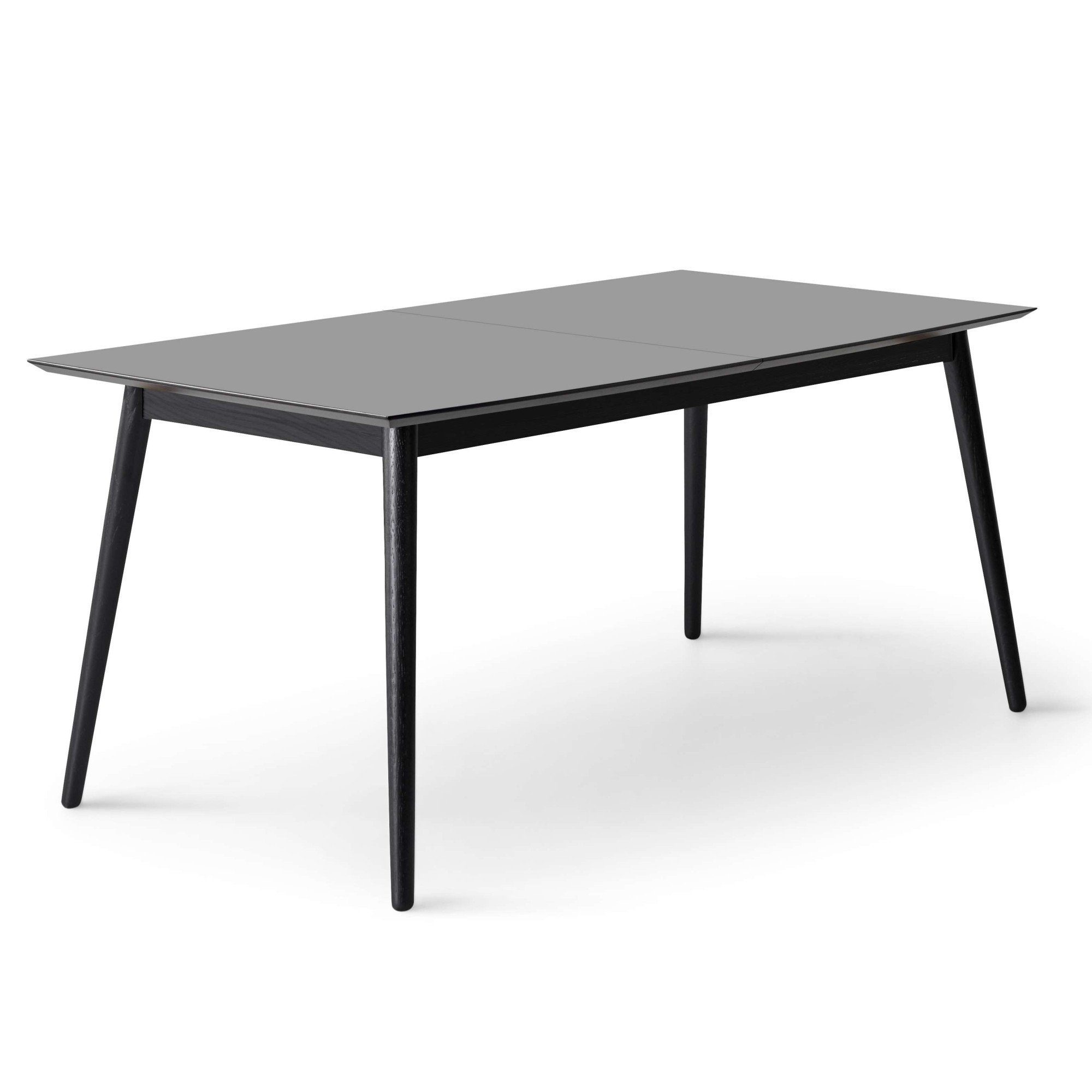 Hammel Furniture Esstisch Meza Designtisch mit Auszugsfunktion und 2 Einlegeplatten, bootsförmige Tischplatte MDF, Massivholzgestell, in zwei Breiten