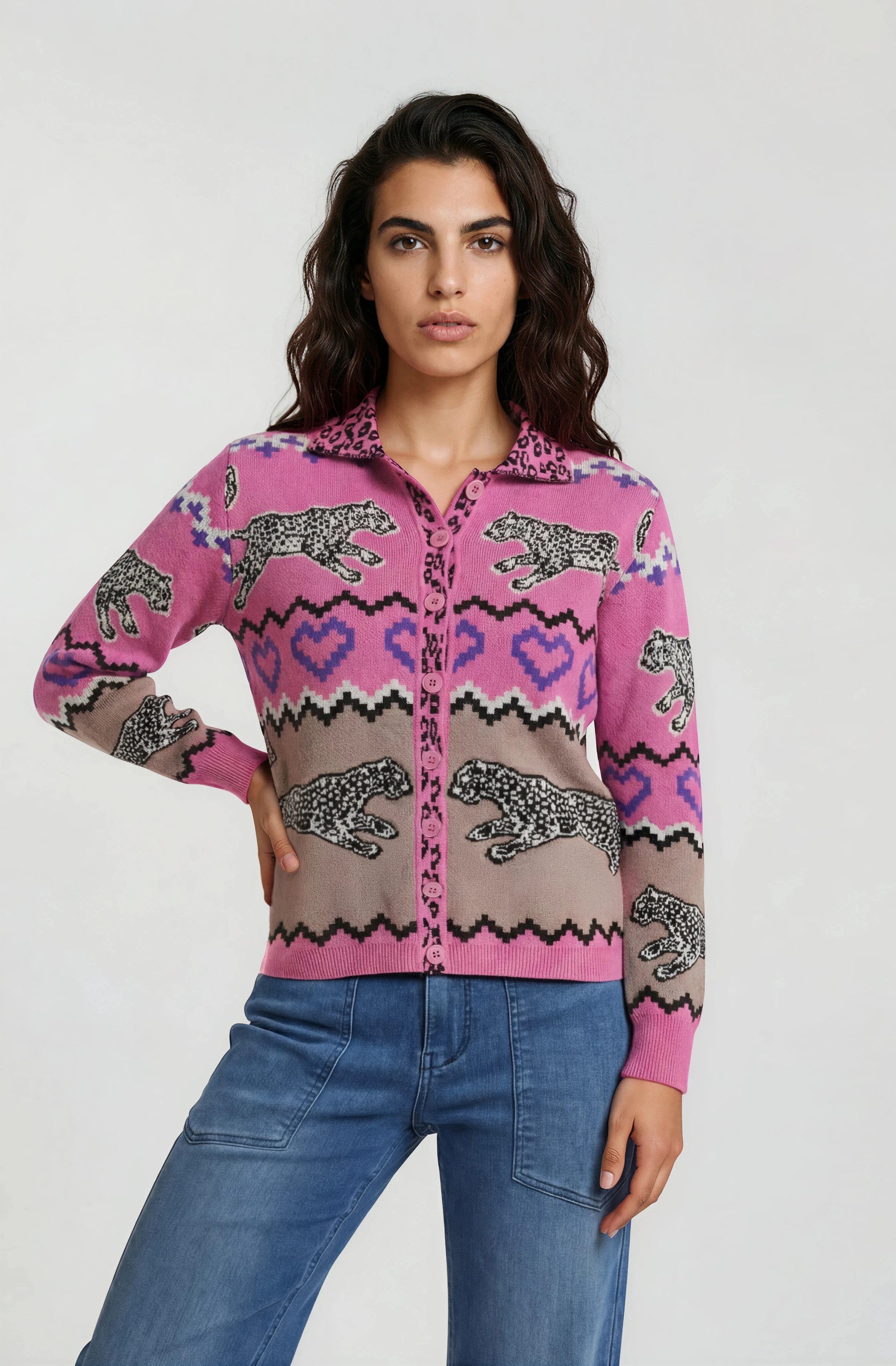 Milano Italy Strickjacke