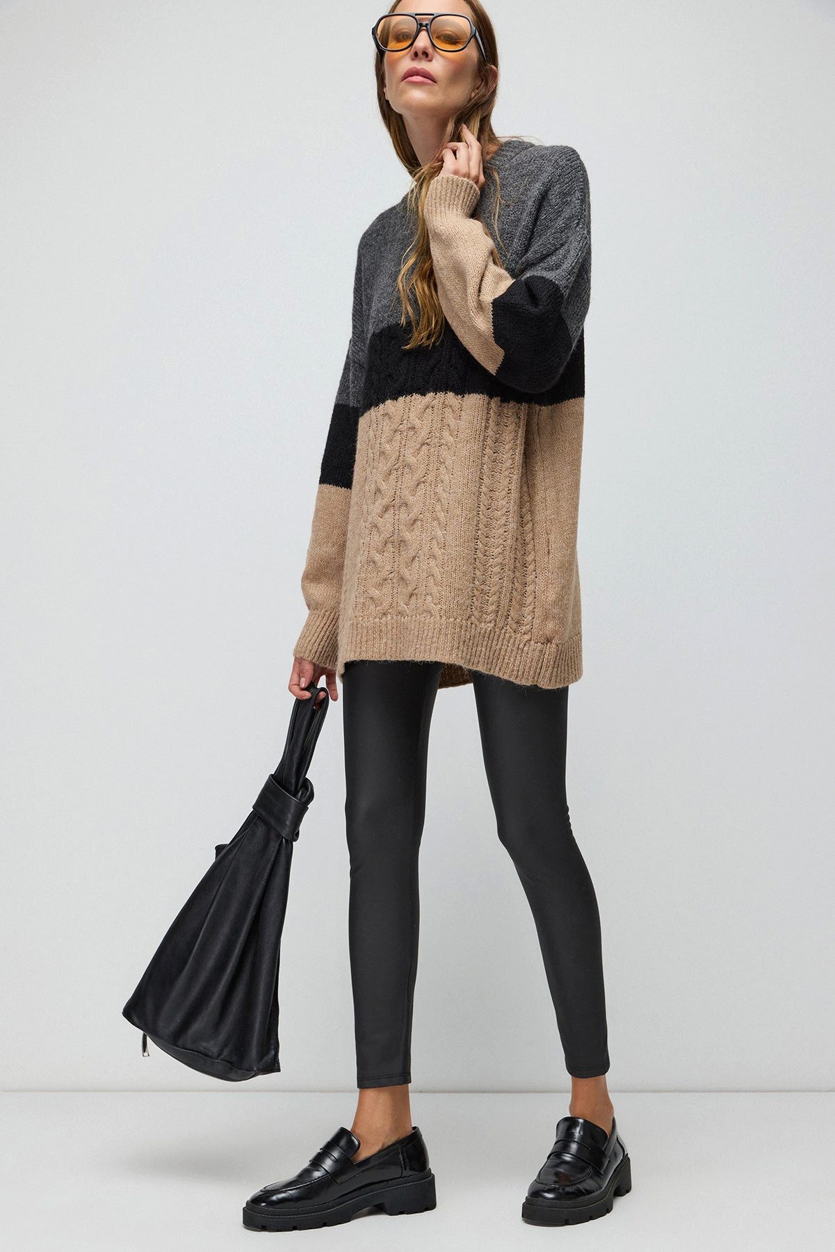 No Matter What Longpullunder Bunter Strickpullover