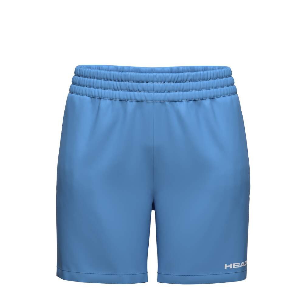 Head Shorts Tennishose Vision (elastischer Bund mit Kordelzug) blau Jungen