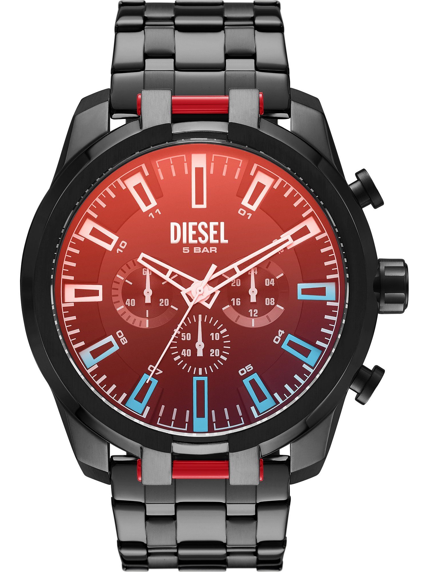 Chronograph Diesel Herren-Uhren Analog Quarz
