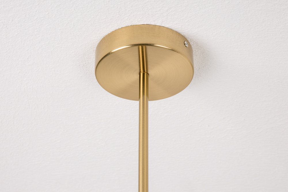 riess-ambiente Hängeleuchte VARIATION 128cm · Metall Modern gold, · · Esszimmer Wohnzimmer Design ohne Leuchtmittel