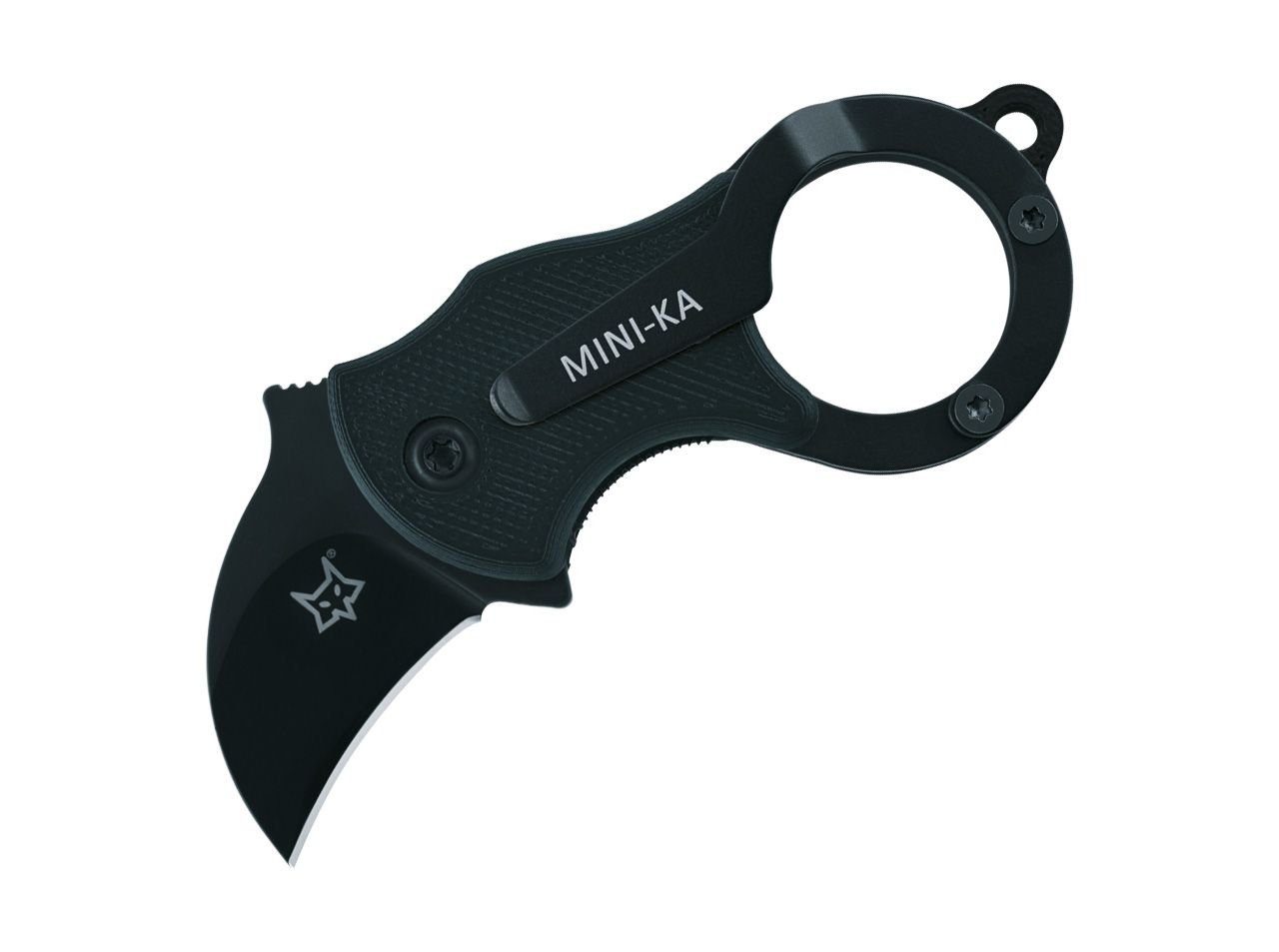 Hochgelobt Fox Knives Taschenmesser Fox Mini-Ka Paketöffner Black