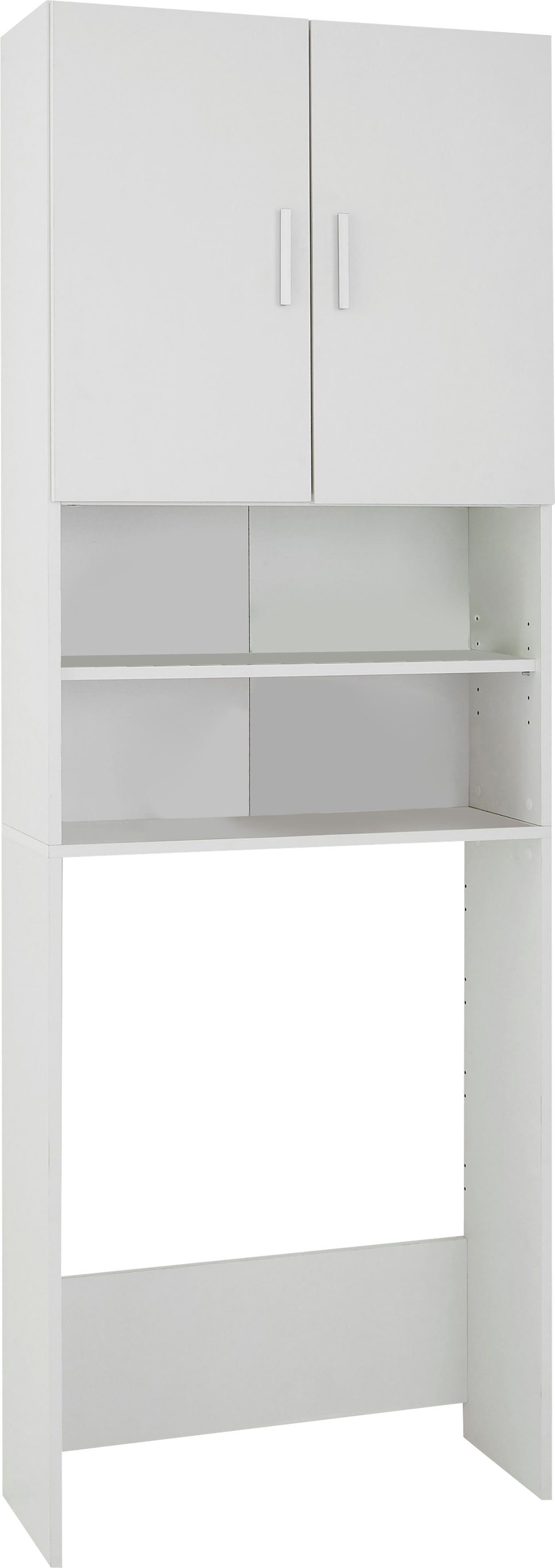 FMD Waschmaschinenumbauschrank Olbia mit viel Stauraum, 2 offene Fächer, hö günstig online kaufen