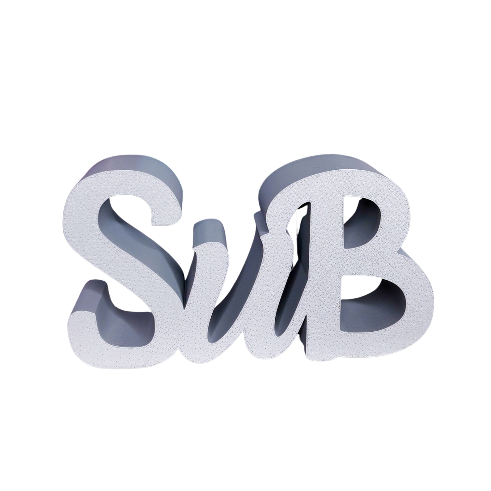 Der Krämer Deko-Schriftzug "SuB" Buch-Aufsteller Bücherregal Dekoration