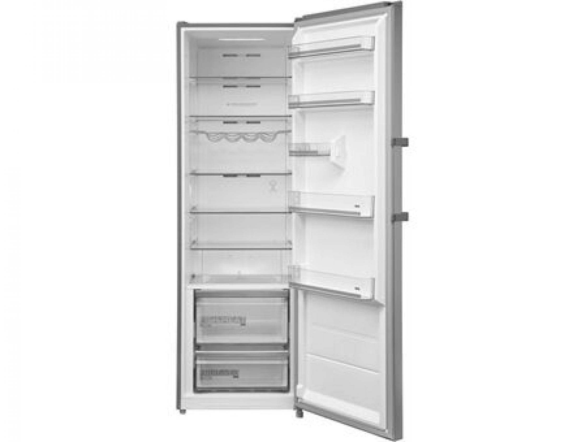 Midea Kühlschrank MDRU502MTC46, 185.0 cm hoch, 59.5 cm breit, NoFrost, Multi-Airflow, LED, reversible Tür, digitale Steuerung