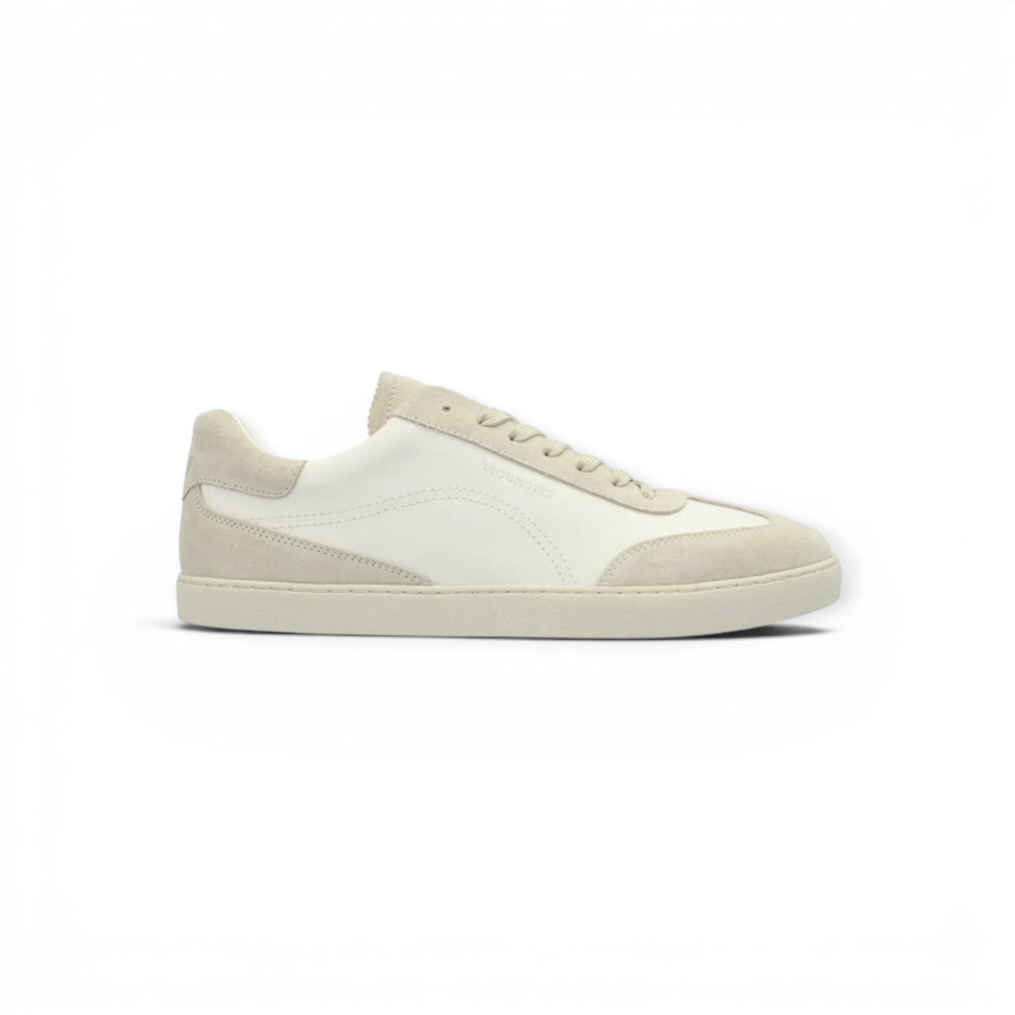 GROUNDIES Panama (Zero Drop, breite Zehenbox) beige/grau Damen Sneaker