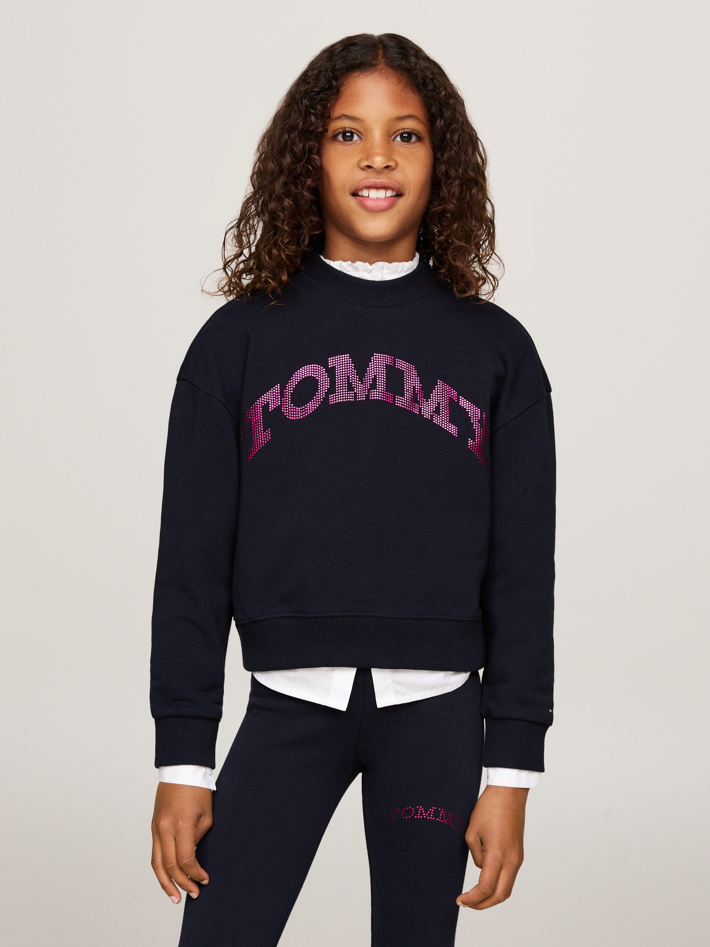 Sweatshirt TOMMY DOT FOIL CN SWEATSHIRT