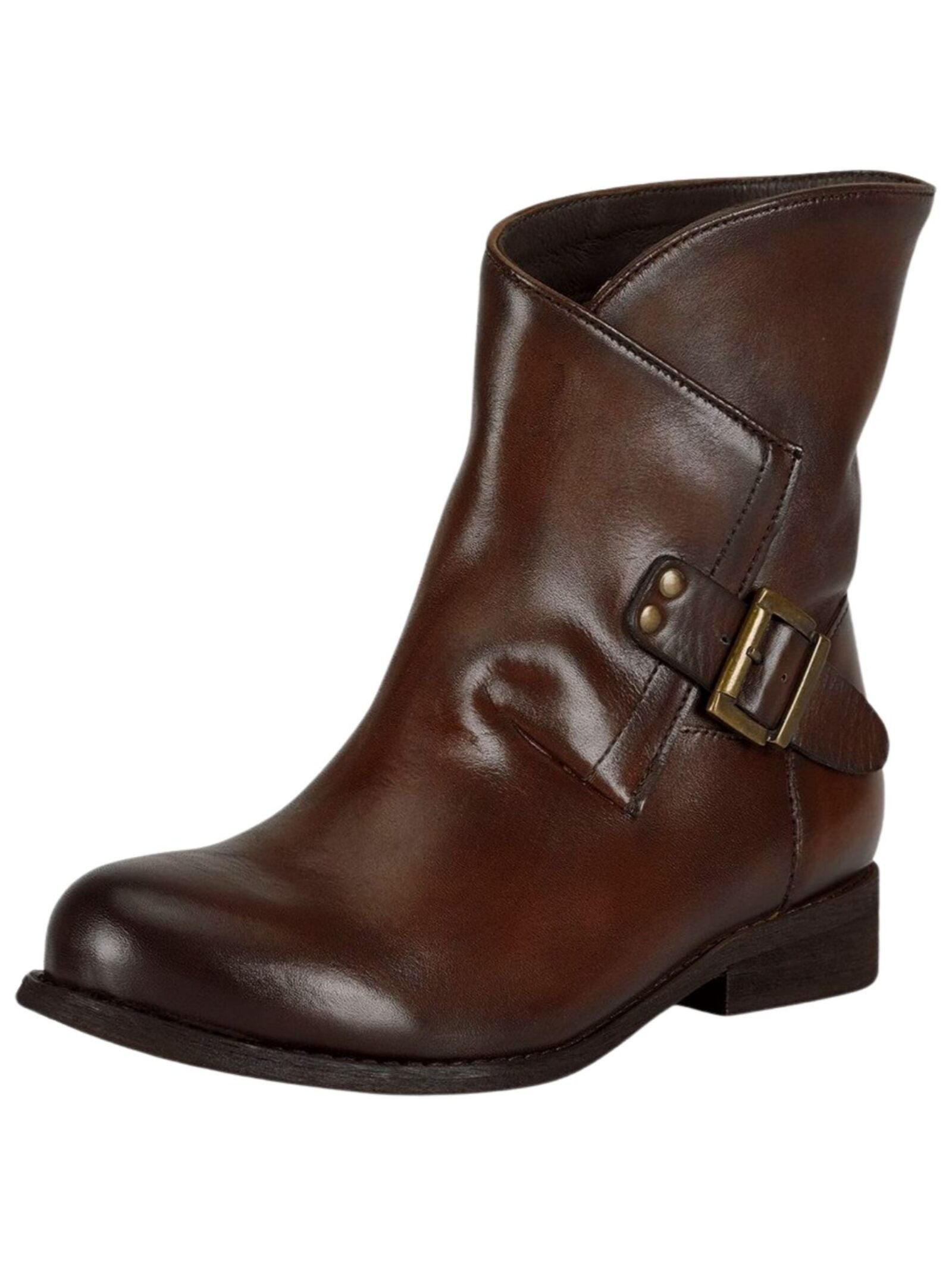 Stiefelette Leder . Stiefelette