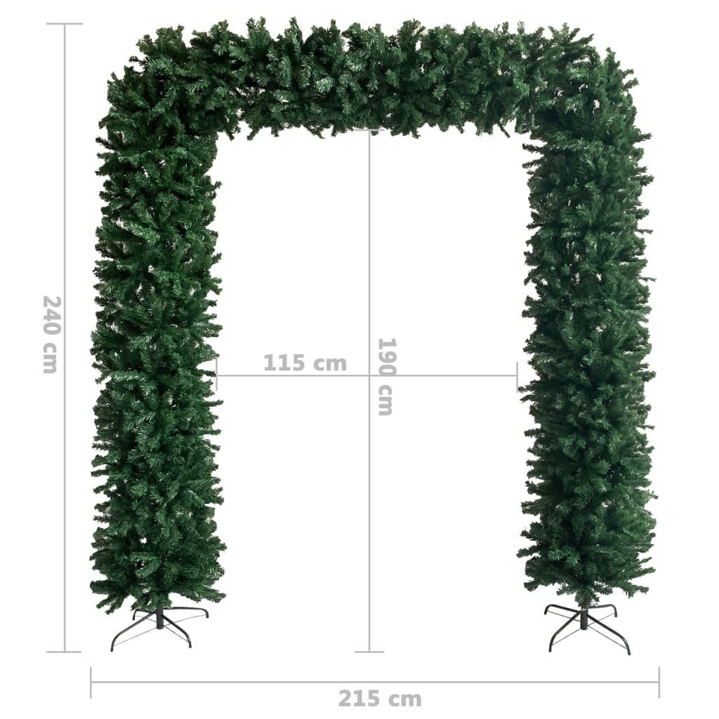 Grün cm Künstlicher 240 furnicato Weihnachtsgirlande Weihnachtsbaum
