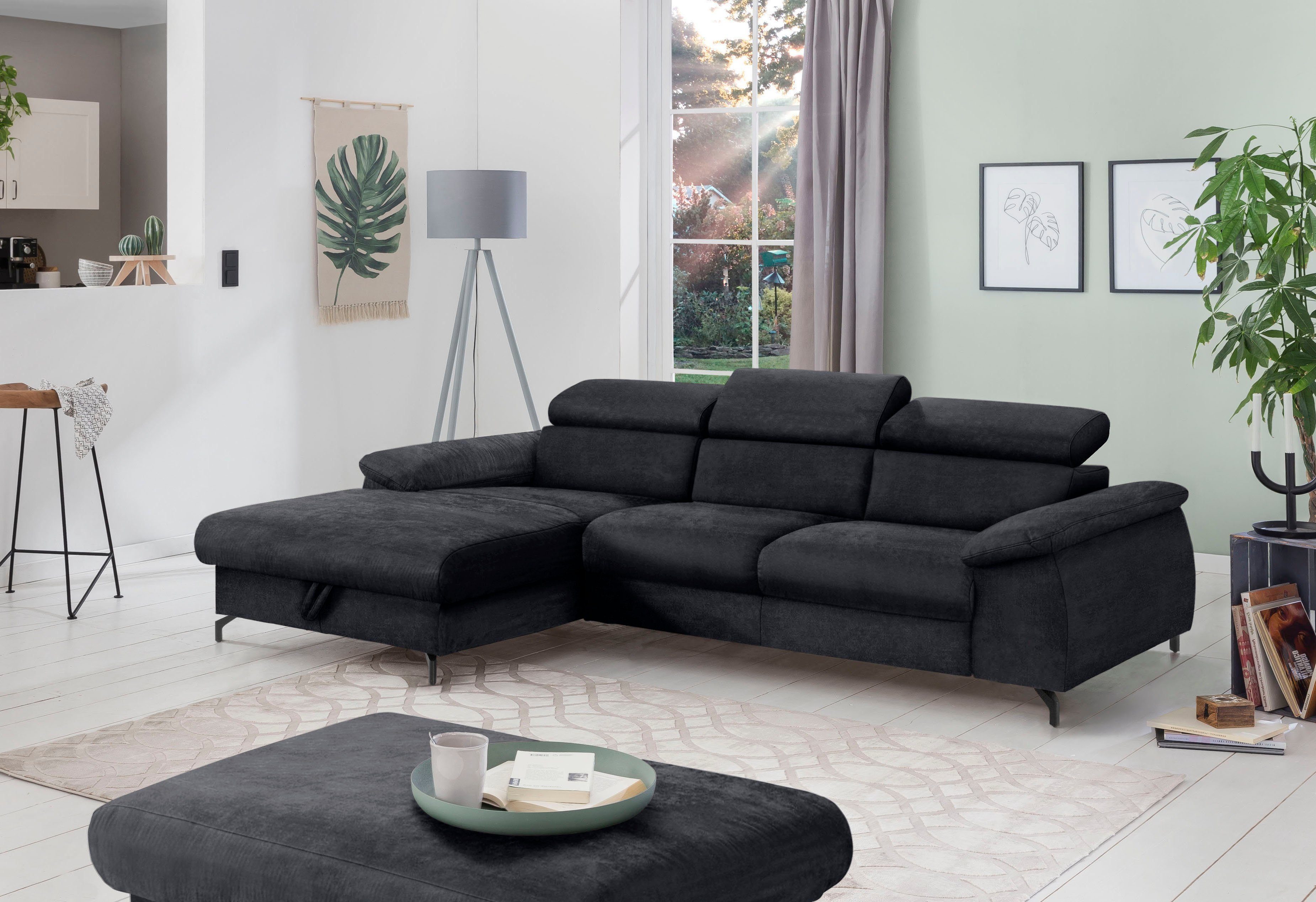 COTTA Polstergarnitur Komaris L-Form, (Set), Set günstig online kaufen