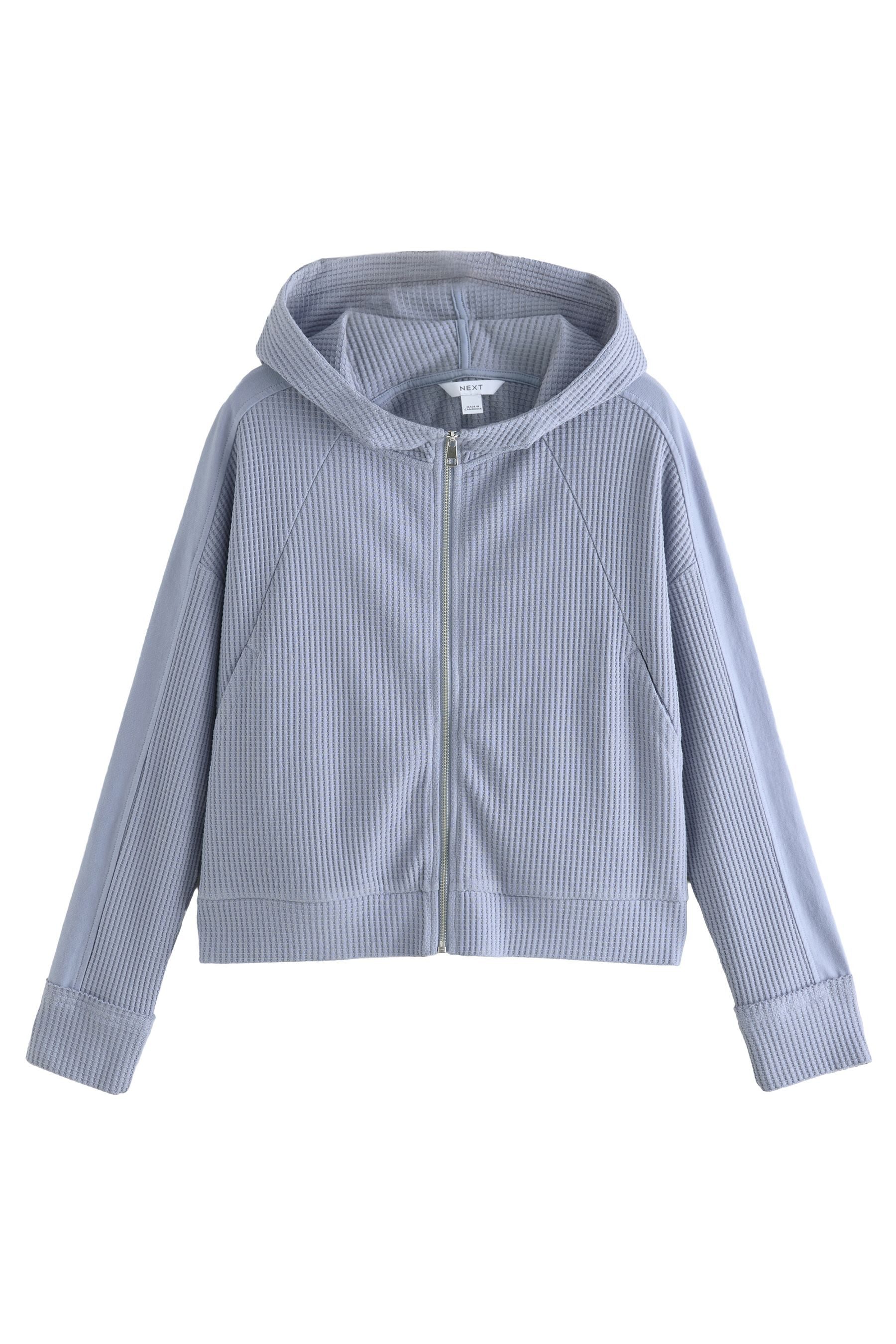 Next Kapuzenpullover Pullover mit Waffelstruktur und günstig online kaufen