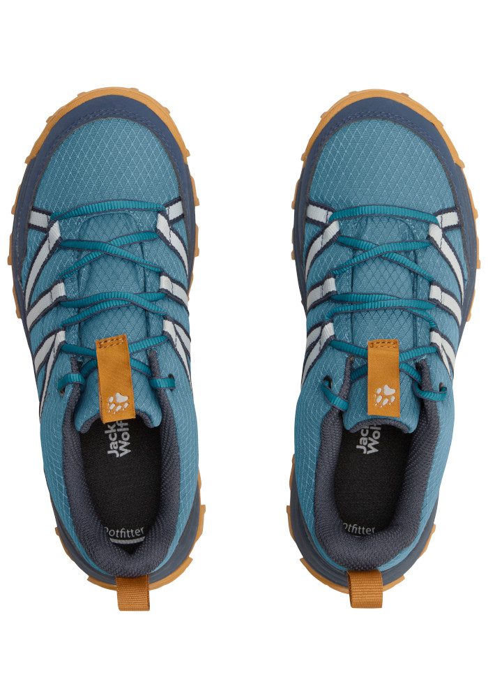 Jack Wolfskin WILD HIKE TEXAPORE LOW K Wanderschuh (für Kinder & Jugendliche) Outdoorschuh, Trekkingschuh, wasserdicht – Bild 4 von 5