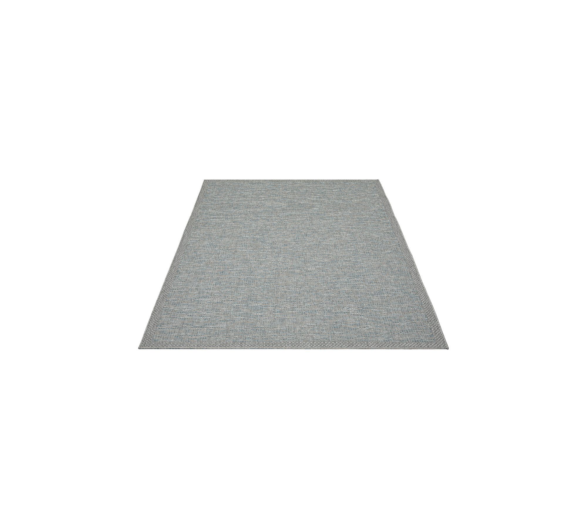 Floornovo Outdoorteppich In- & Outdoor Teppich Türkis versch. Größen - rechteckig für die Terra, rechteckig, Terrassenteppich