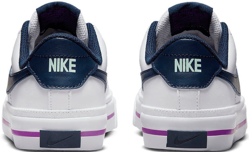 Nike Sportswear COURT Sneaker (GS) LEGACY white/midnight