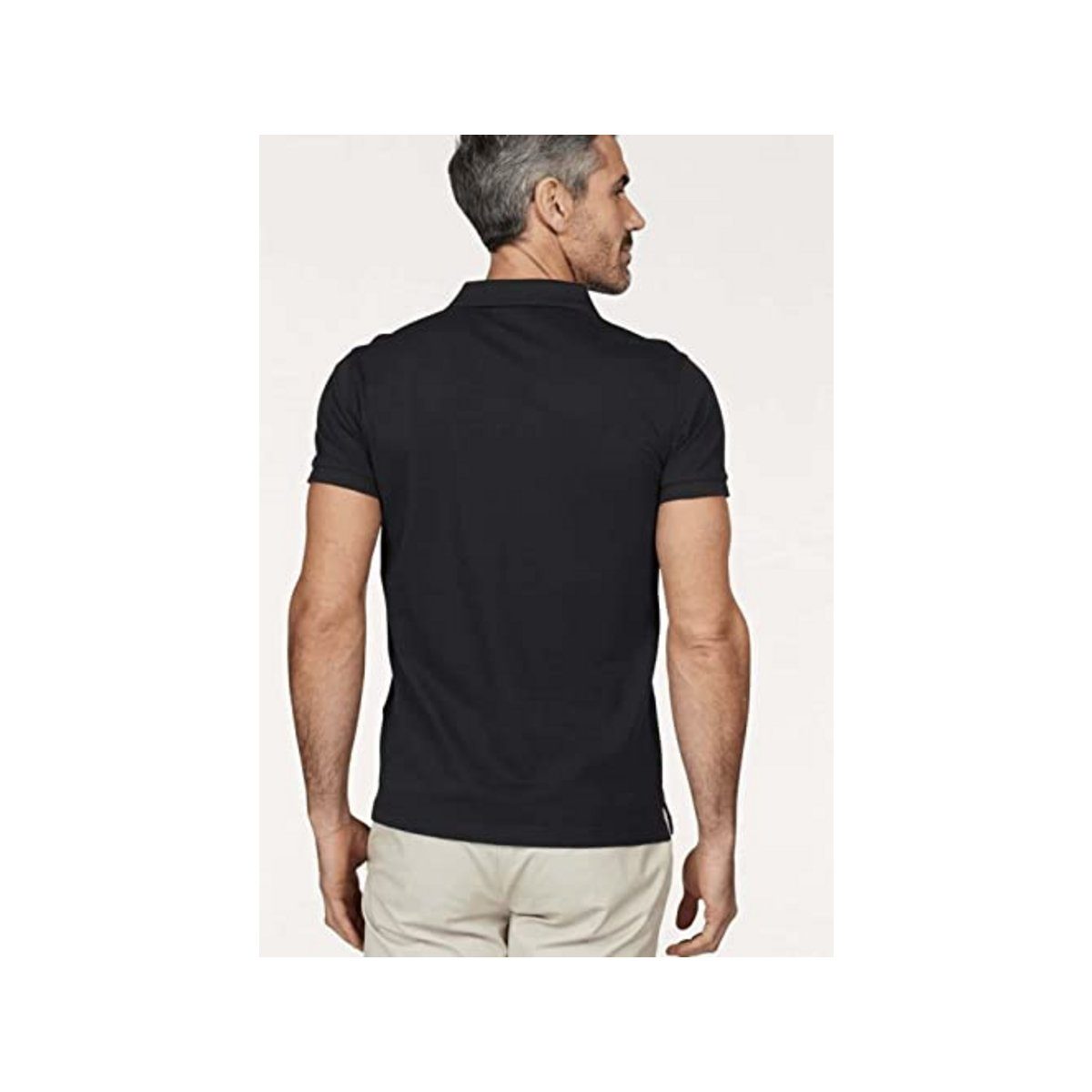 (1-tlg) schwarz Gant fit T-Shirt regular Black