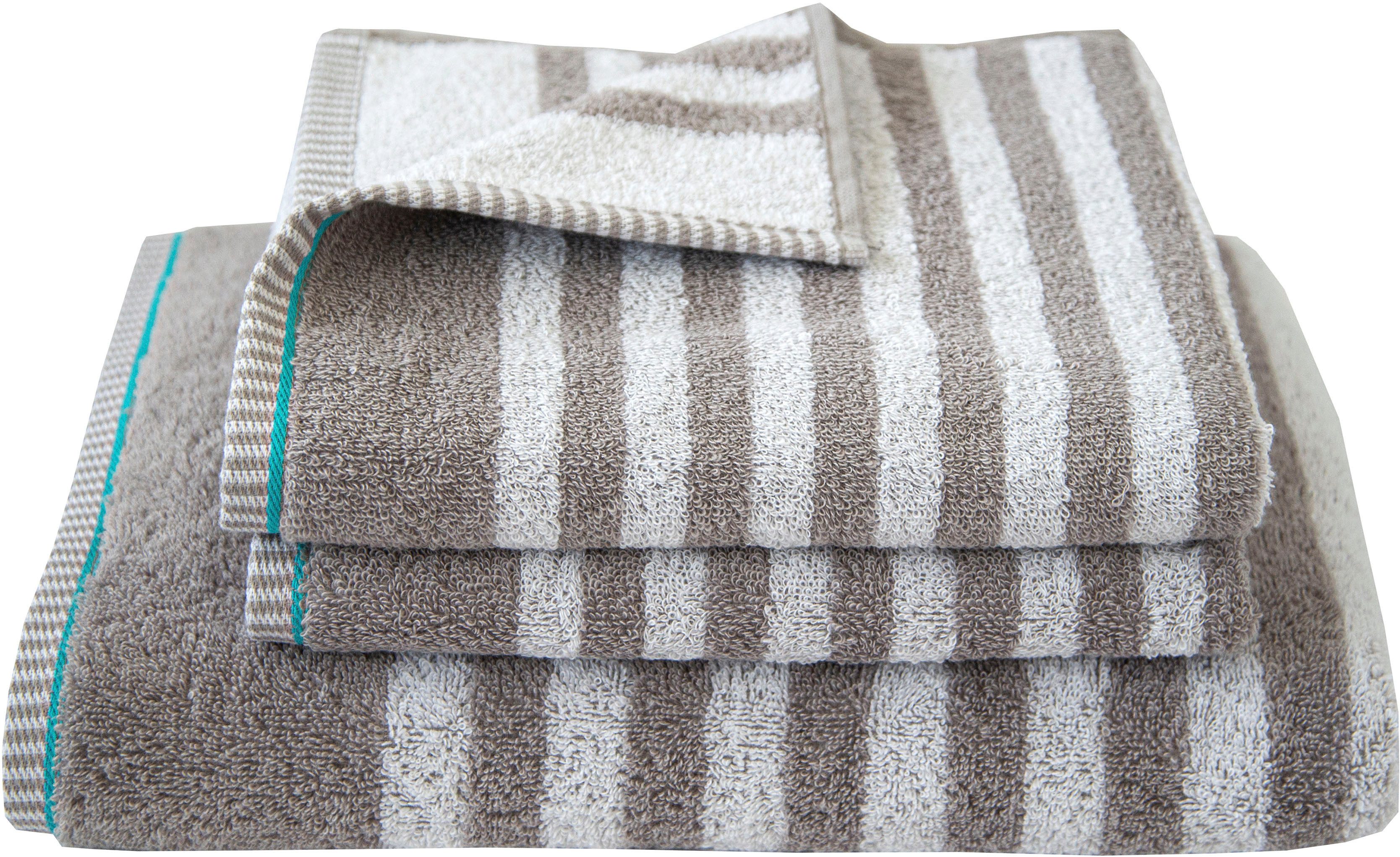 Dyckhoff Handtuch Maritim, Sea Stripe, Frottier günstig online kaufen