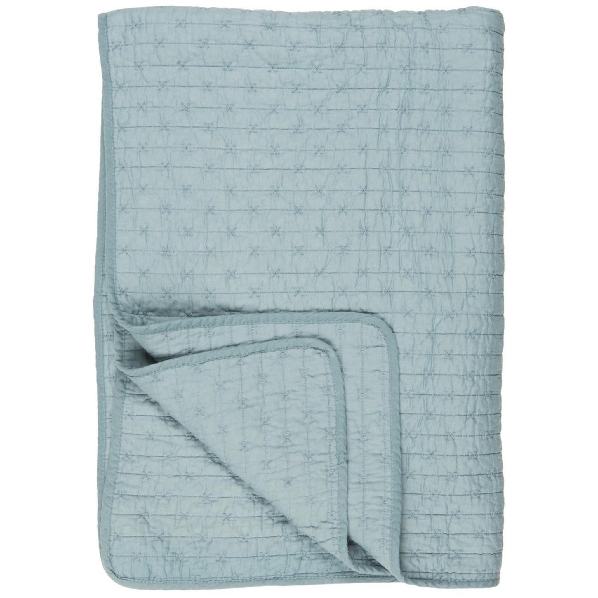 Ib Laursen Tagesdecke BaumwollQuilt Kreuzstichen