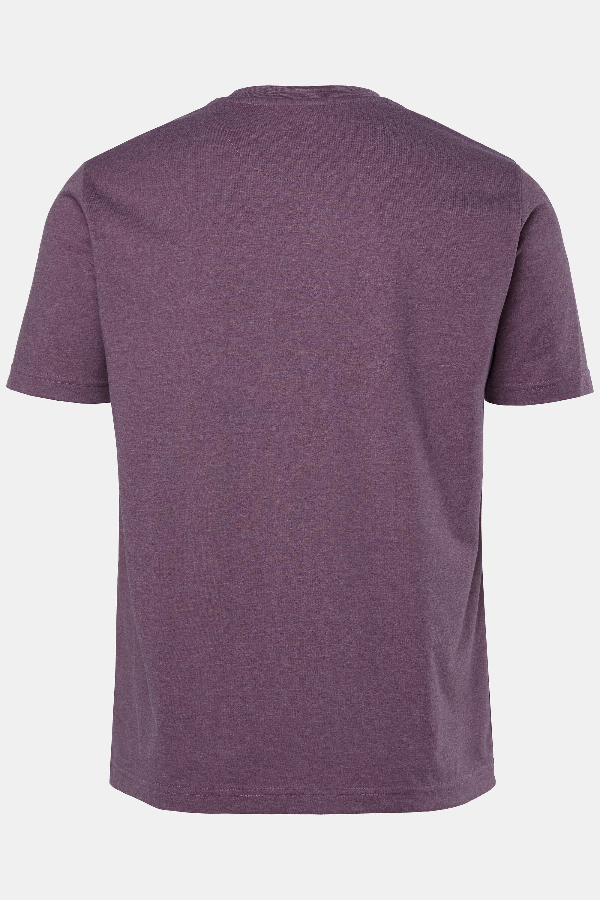 Men Plus T-Shirt T-Shirt Basic Halbarm Rundhals