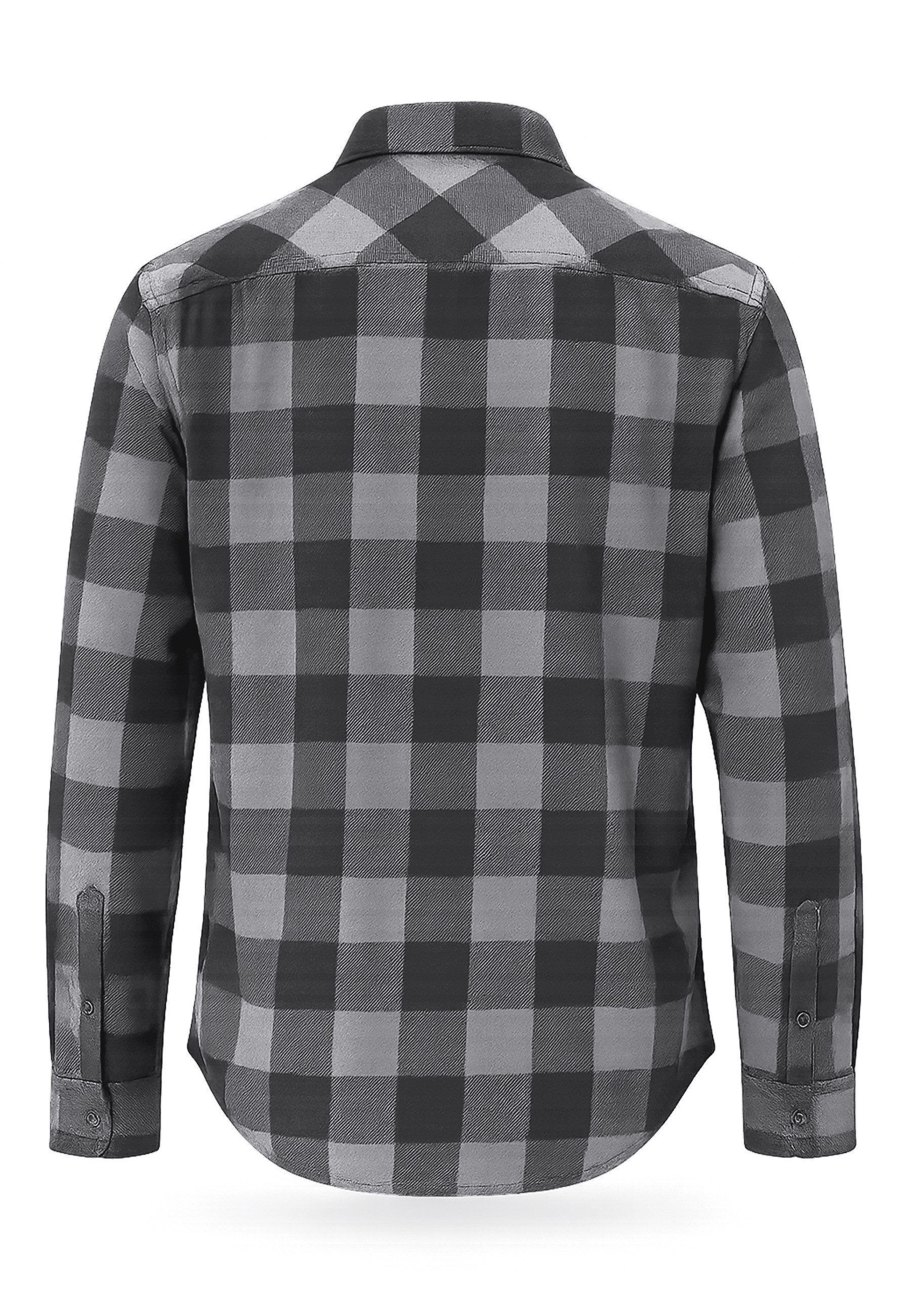 Brandit Langarmhemd Brandit Herren Checked Shirt (1-tlg)