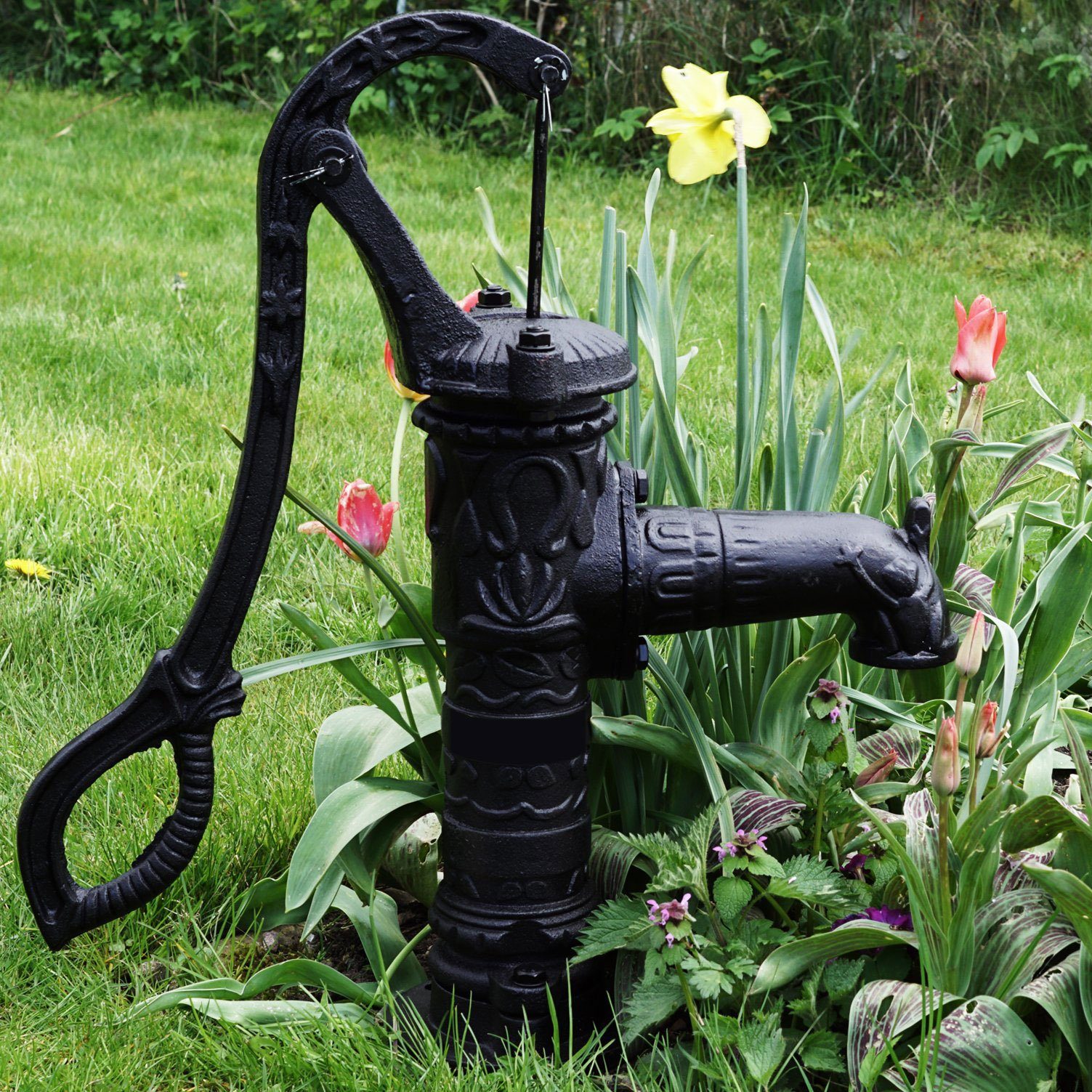 TRUTZHOLM Wasserpumpe Antik Schwengelpumpe Gartenpumpe Handschwengelpumpe H günstig online kaufen