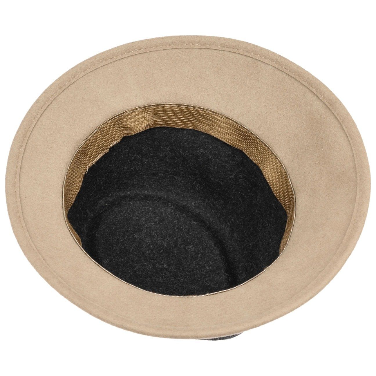 Lierys Filzhut (1-St) Damenhut mit Ripsband, Made in Italy
