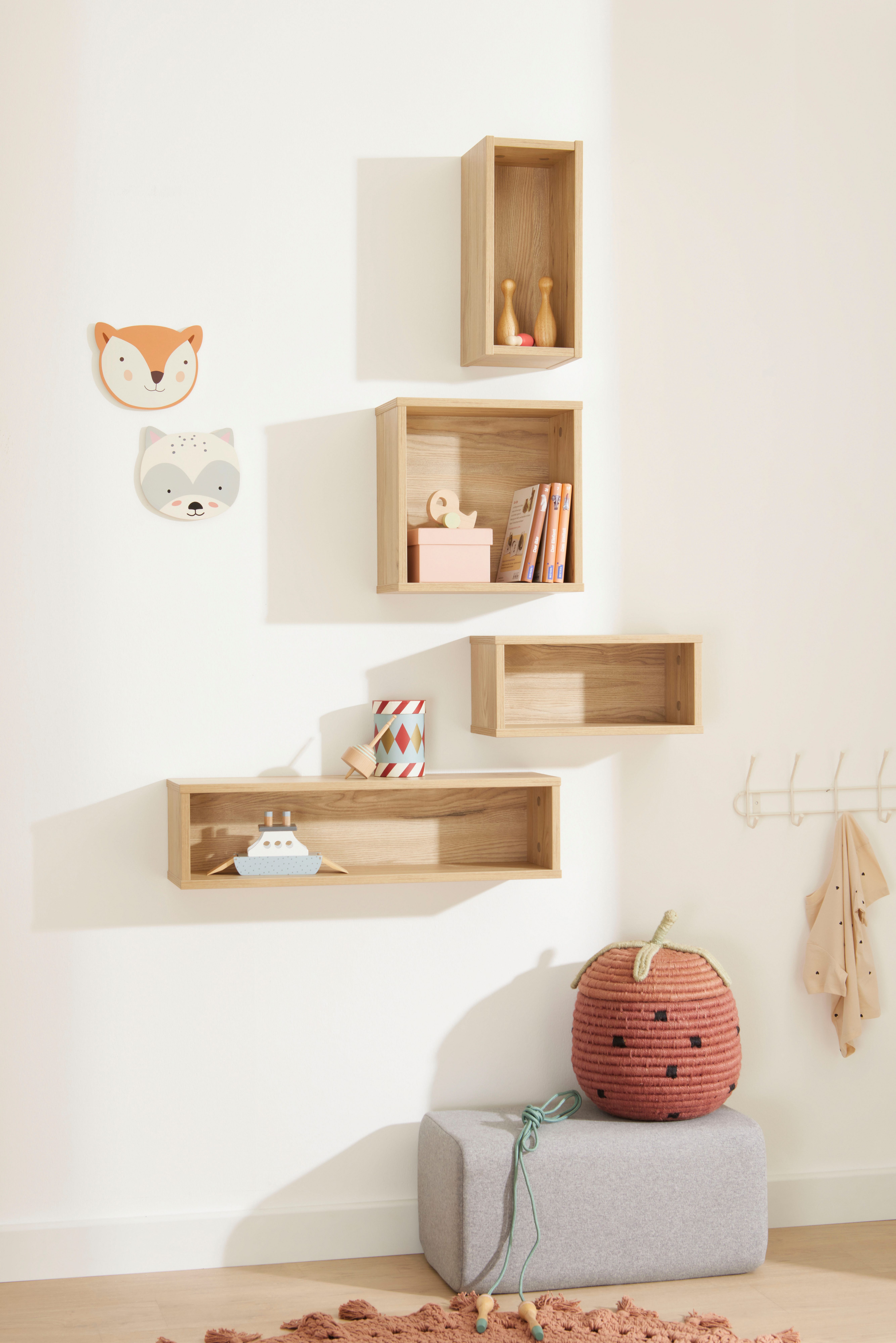 PAIDI Wandregal Wandbox Q, viele Farbvarianten