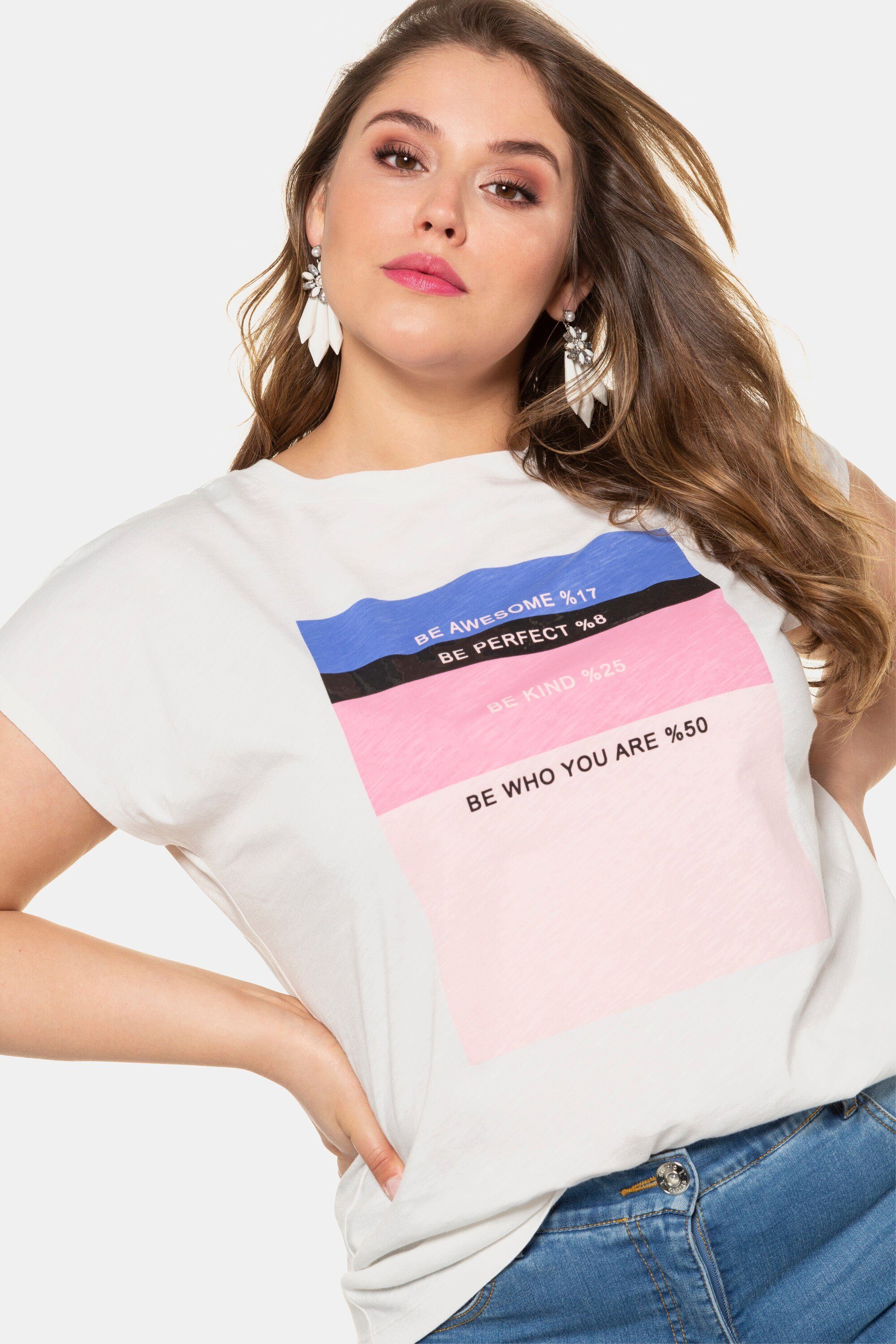 Studio Untold T-Shirt T-Shirt Colorprint oversized Halbarm