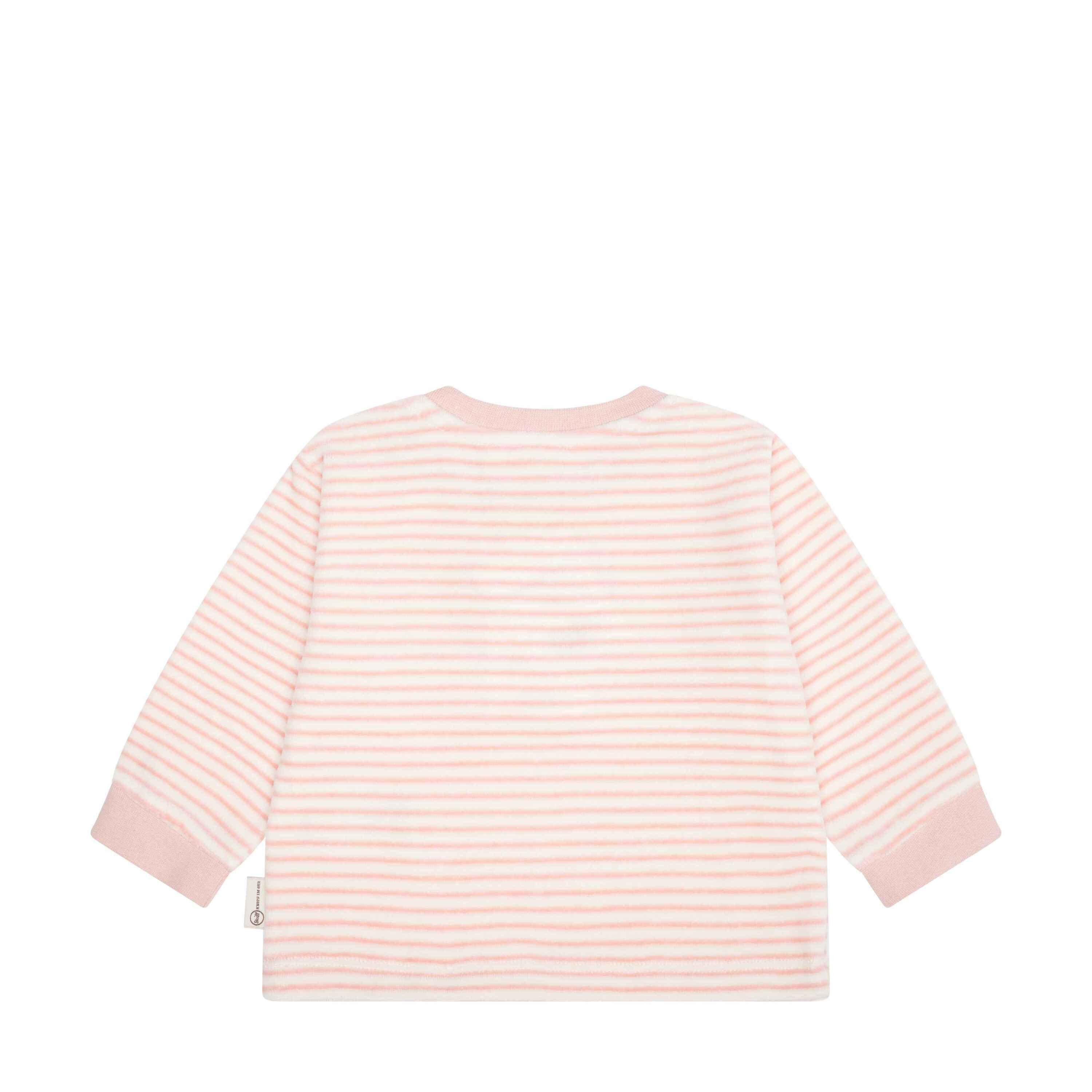 Steiff Sweatshirt Sweatshirt GOTS Baby Wellness lässig mit Teddykopf – Bild 2 von 3