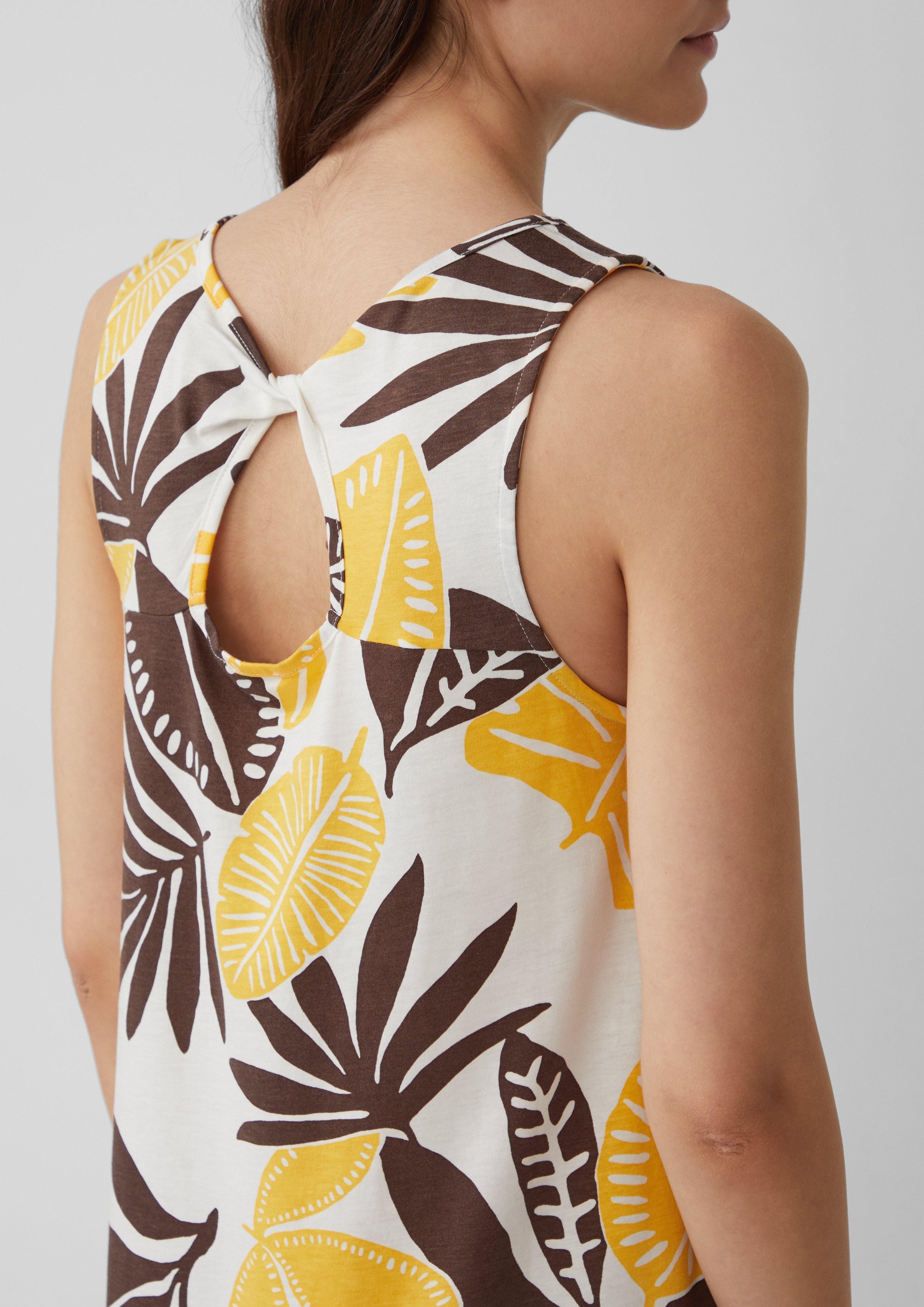 s.Oliver Minikleid Kurzes Kleid mit Cut-out-Detail günstig online kaufen