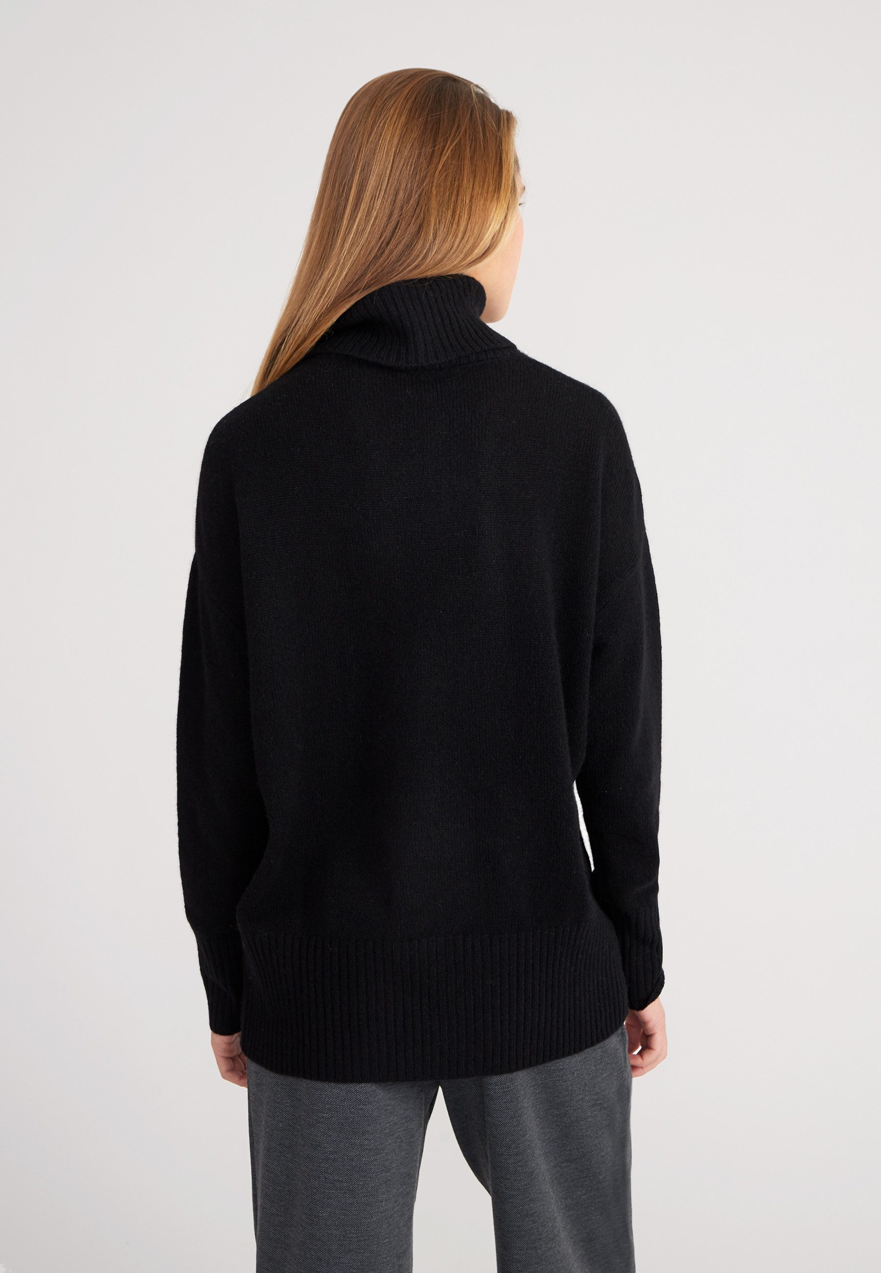 Style & Republic Kaschmirpullover Rollkragenpullover oversize aus 100% Kaschmir Rollkragenpullover oversize aus 100% Kaschmir