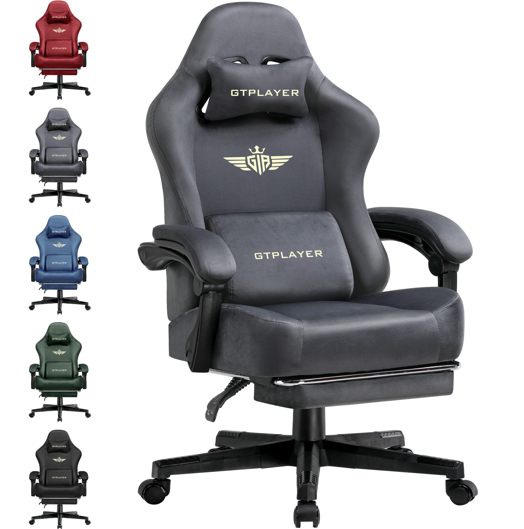 GTPLAYER Gaming-Stuhl Atmungsaktiver Bürostuhl, bürostuhl ergonomisch günstig online kaufen