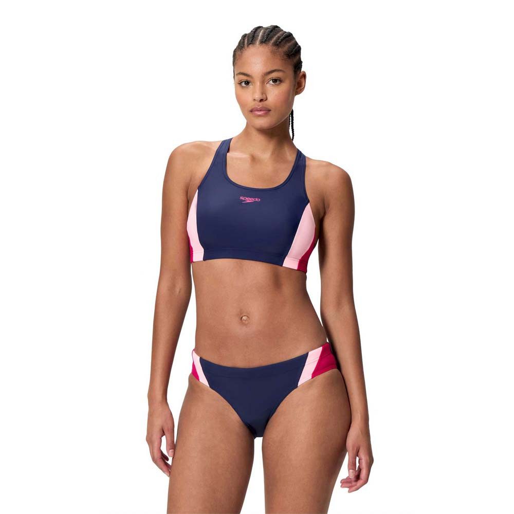 Speedo Badeanzug Speedo Colourblock Splice 2.0 Damen Bikini 8-004572002