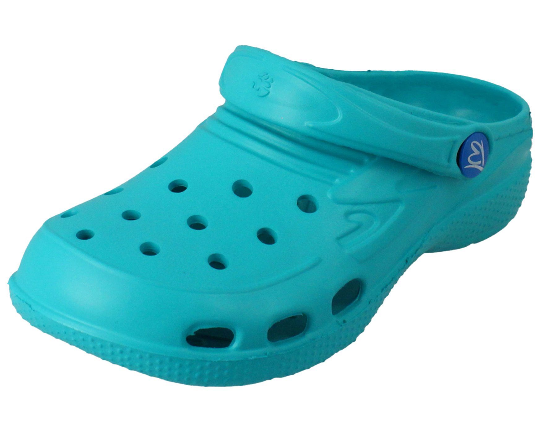 Beck Clogs Badeschuh (sehr leicht, rutschfest, wasserfest) Mit Fersenriemen