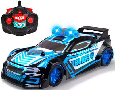 Dickie Toys RC-Auto Police Interceptor, mit Licht und Sound