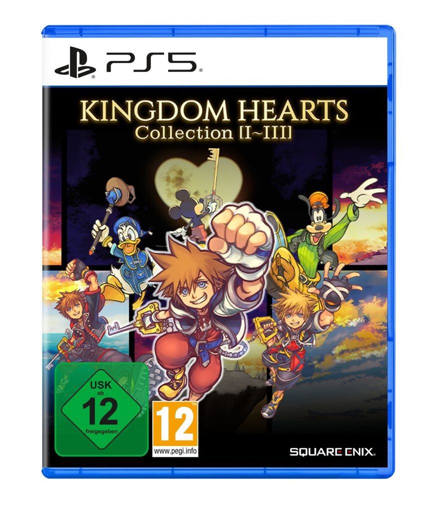 Kingdom Hearts Collection I-III (Blu-ray Disc), PlayStation 5