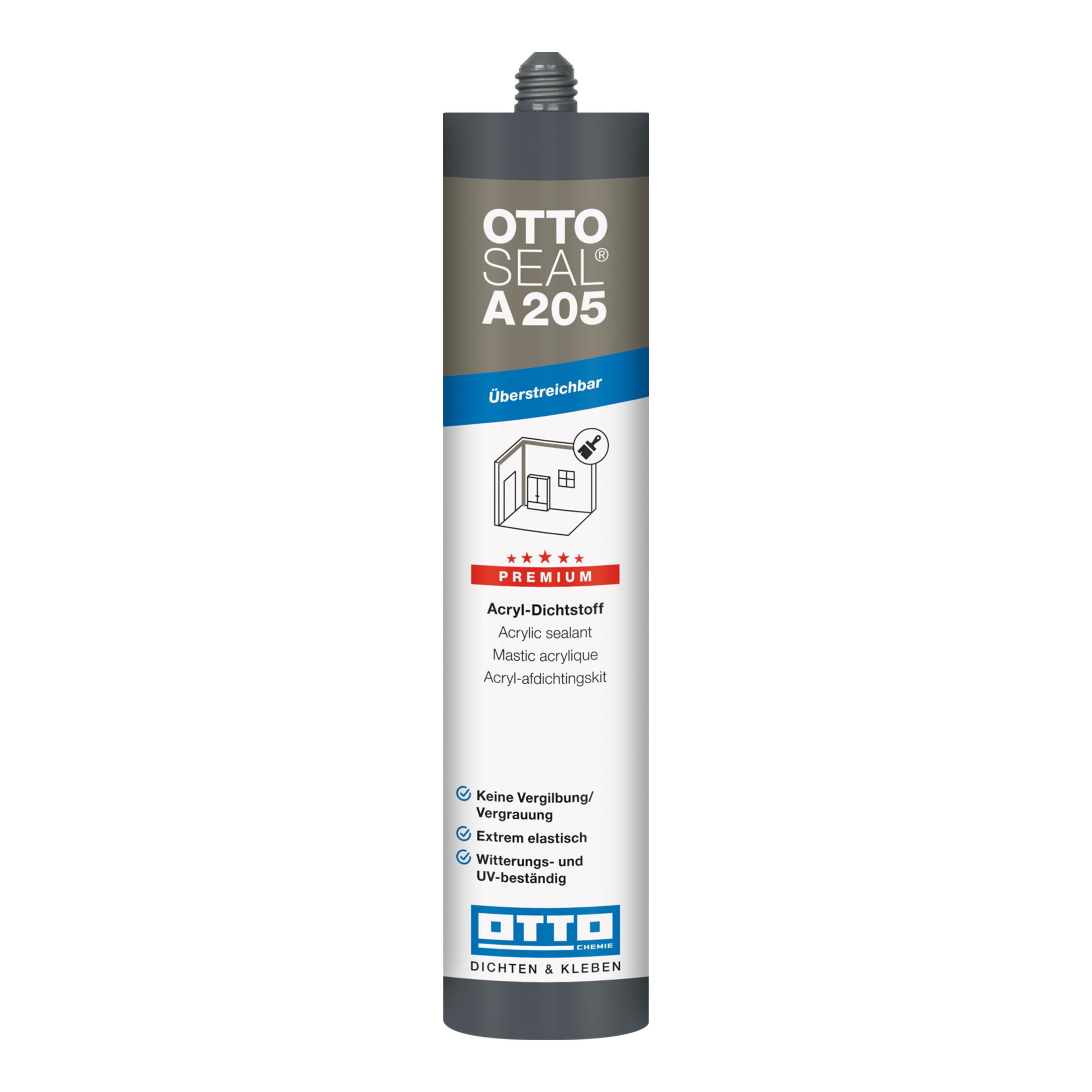 OTTO-Chemie Maleracryl OTTOSEAL A205 Premium-Acryl-Dichtstoff C01 weiß, geb günstig online kaufen