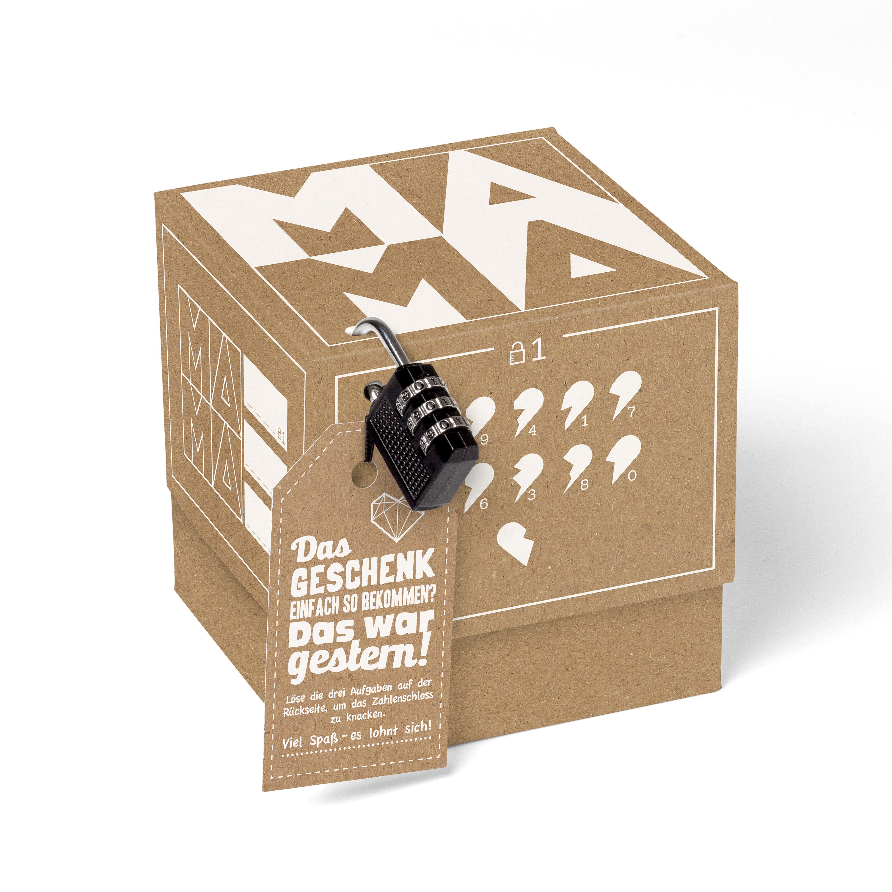 SURPRISA Geschenkbox Geschenke als Rätsel individuelle Geldgeschenke, Personalisierte Geschenkideen / Das Geschenk einfach so - war gestern!