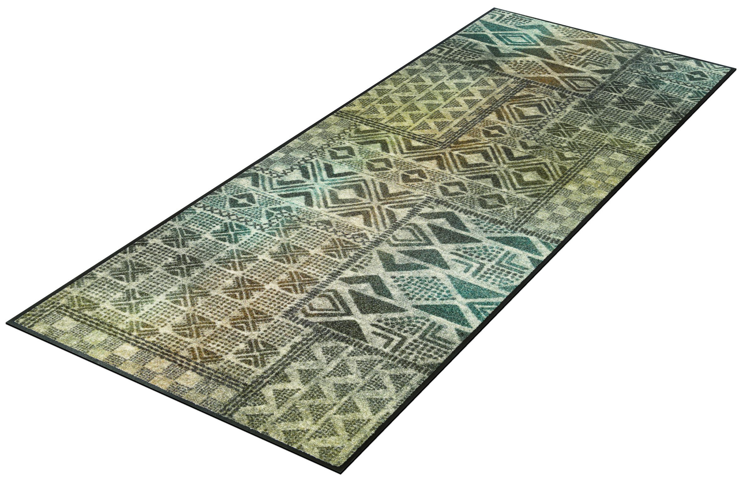 wash+dry by Kleen-Tex Fußmatte und Läufer Aztec Nomad, rechteckig, Höhe: 7 mm