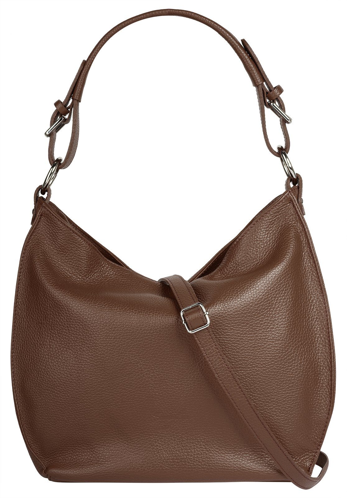 Samantha Look Shopper SAMANTHA LOOK Damen echt Leder, Made in Italy, echt Leder, Made in Italy