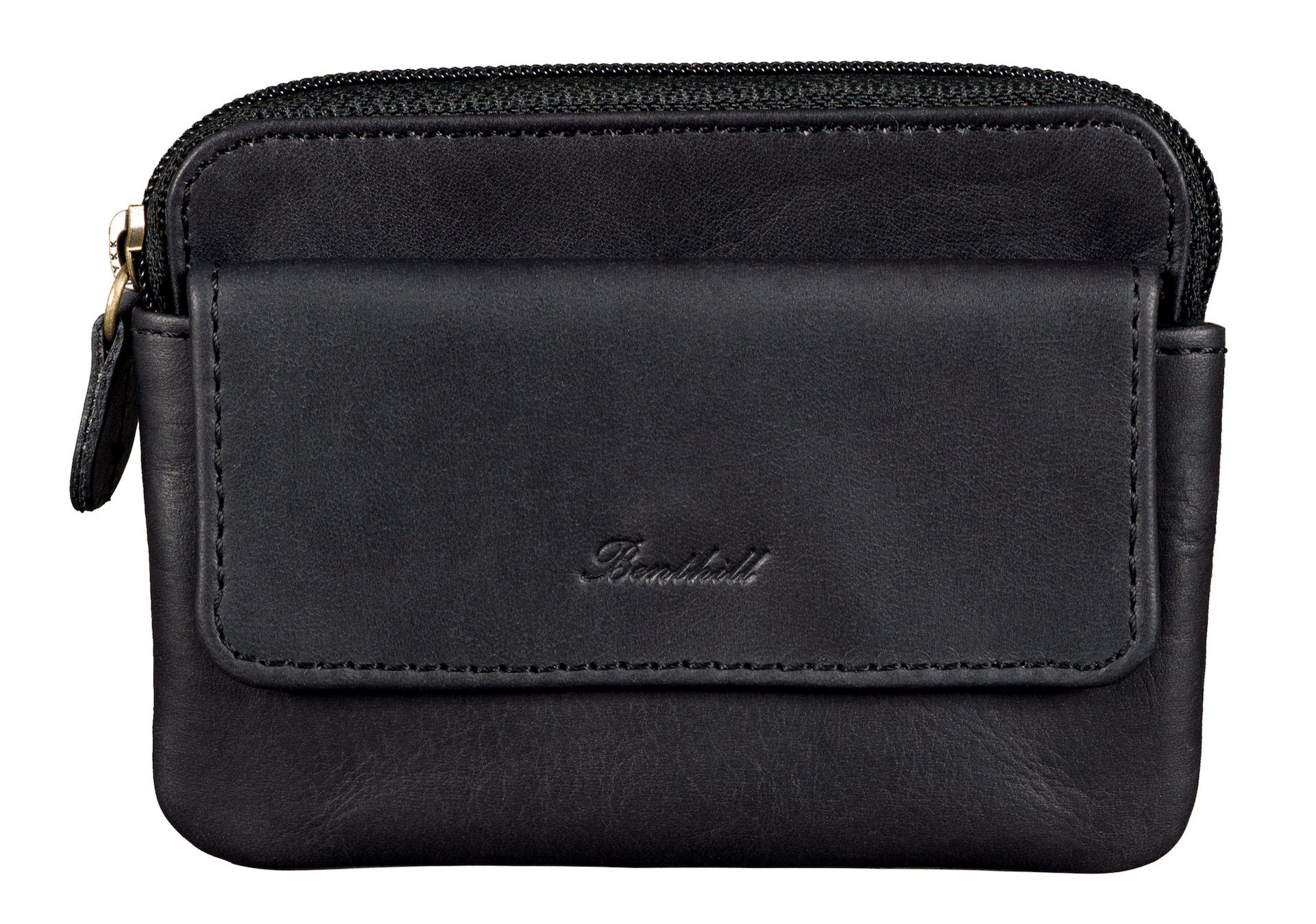 Benthill Schlüsseltasche Echt-Leder Schlüsseletui mit Kartenfach - Münzbörs günstig online kaufen